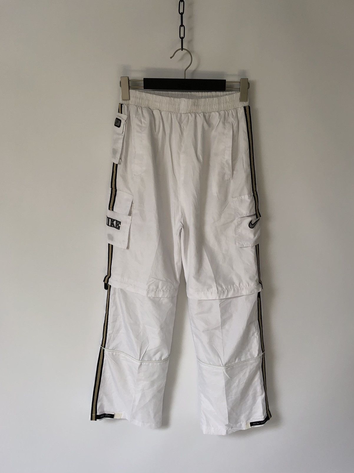 Nike Nike Sweatpant Vintage 80’s Reflective Logo Men’s White Grailed