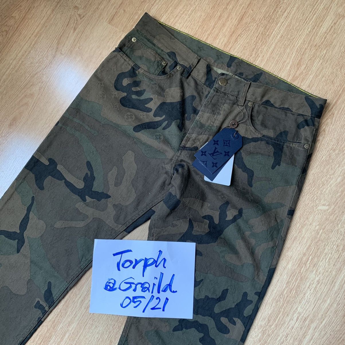 Louis Vuitton × Supreme Supreme x Louis Vuitton Jacquard Denim 