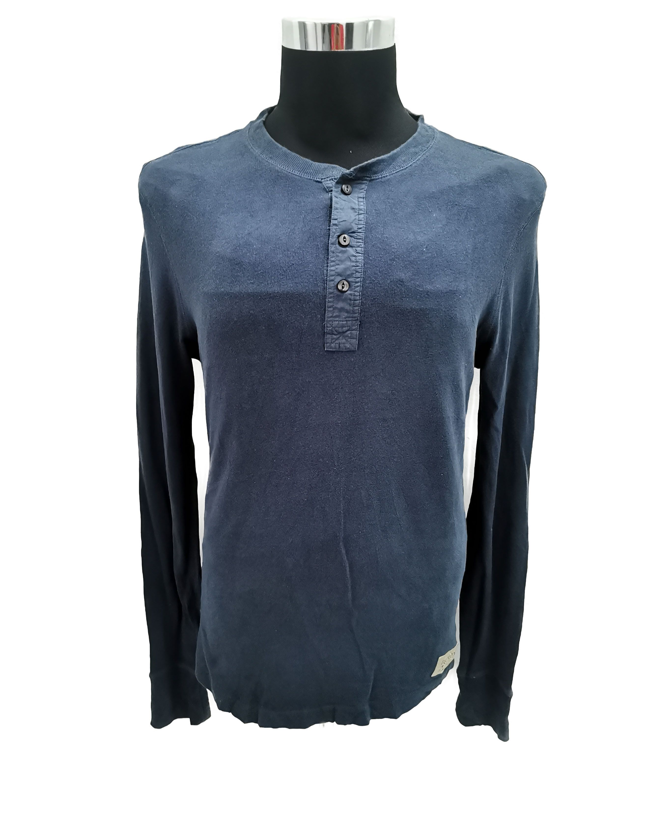 RRL Ralph Lauren × Rugby Ralph Lauren Ralph Lauren Rugby Plain Henley T Shirt Size US M / EU 48-50 / 2 - 1 Thumbnail