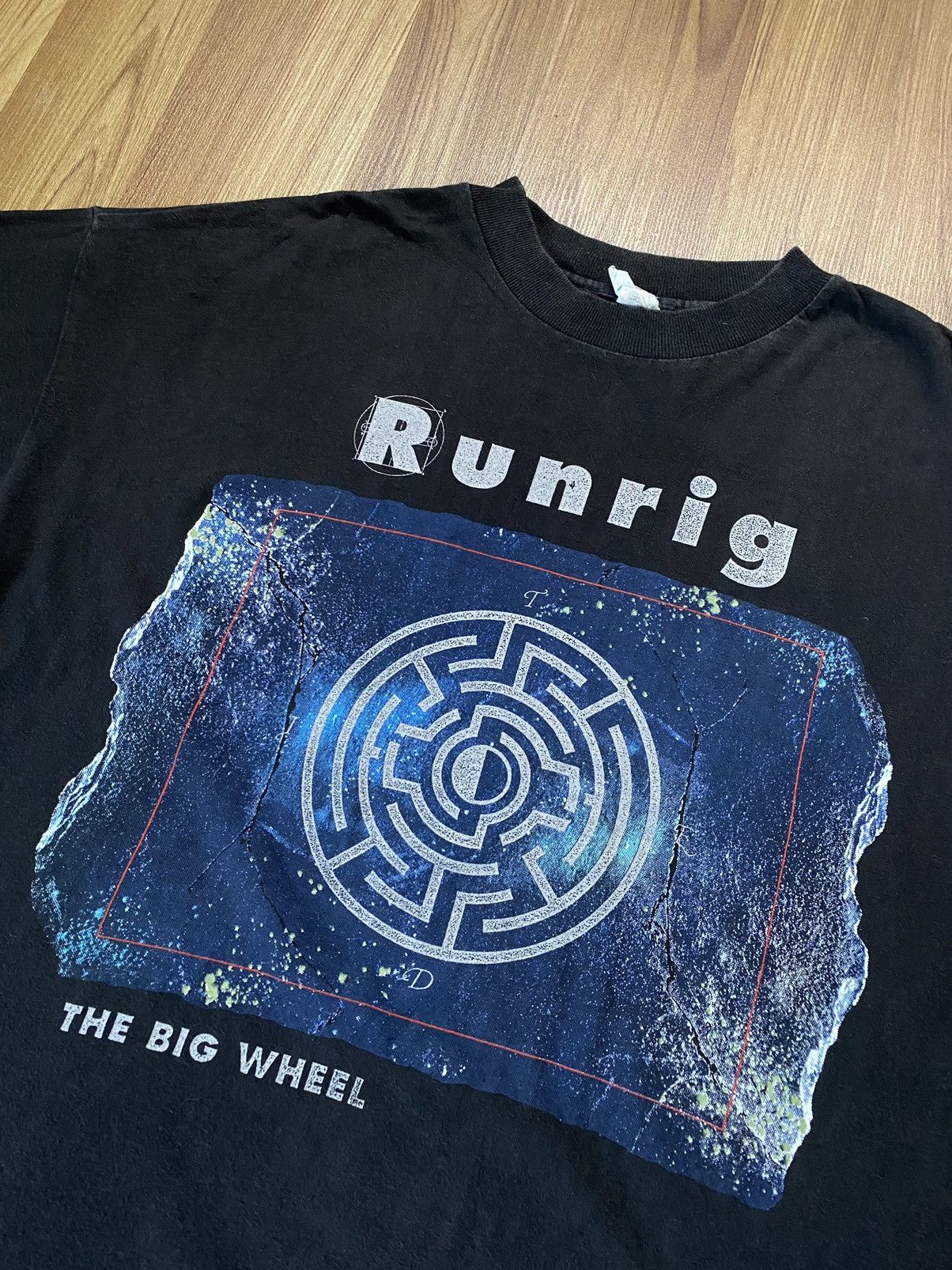 Band Tees Vintage Runrig The Big Wheel Tour 1991 T Shirt Rock Tee Size US L / EU 52-54 / 3 - 2 Thumbnail