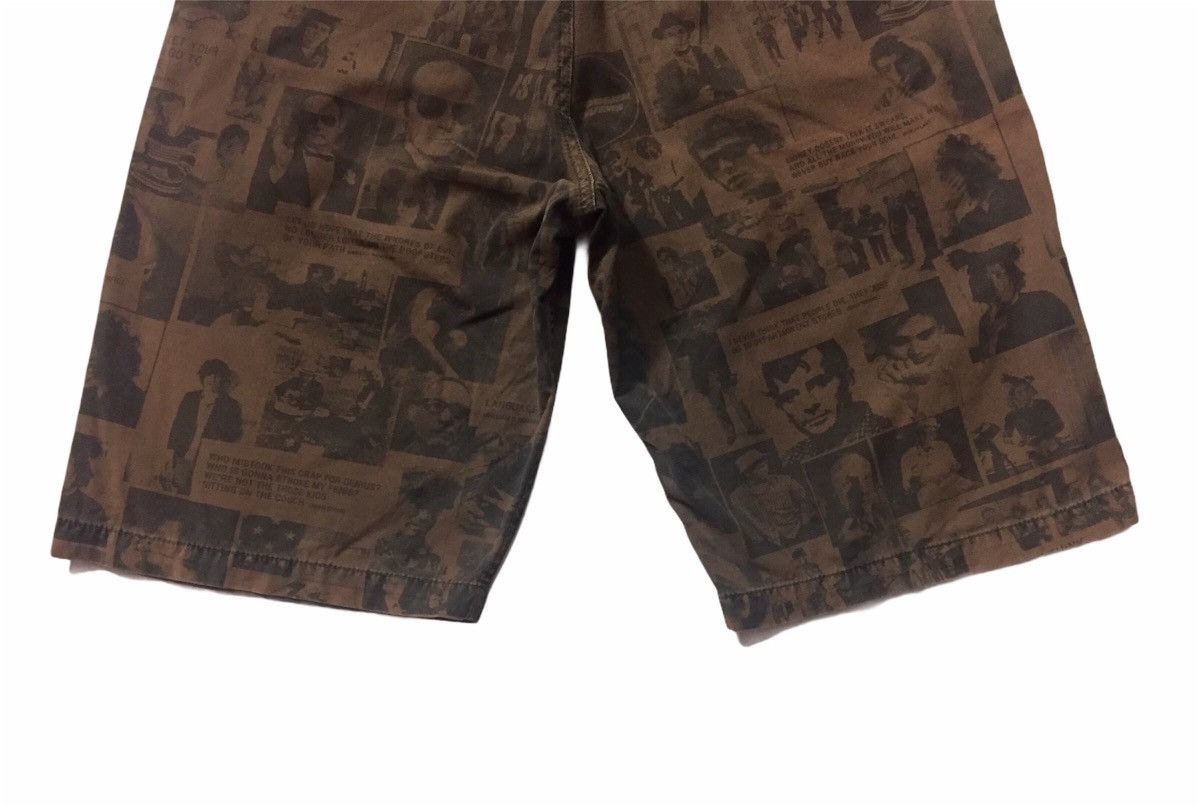 Andy Warhol ART & QUOTES BY ANDY WARHOL JOHNNY DEPP JMB SHORT PANTS Size US 31 - 15 Thumbnail