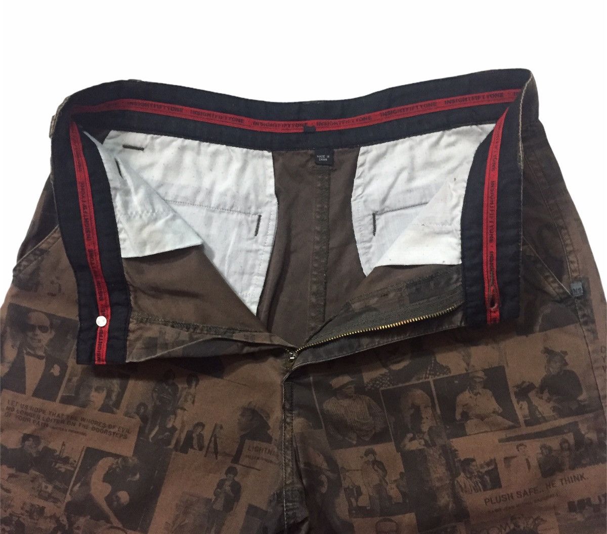 Andy Warhol ART & QUOTES BY ANDY WARHOL JOHNNY DEPP JMB SHORT PANTS Size US 31 - 11 Thumbnail