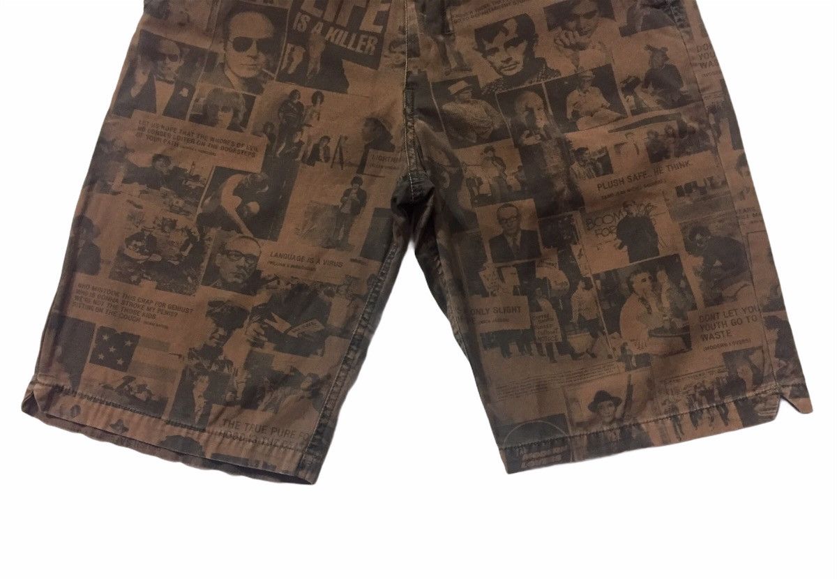 Andy Warhol ART & QUOTES BY ANDY WARHOL JOHNNY DEPP JMB SHORT PANTS Size US 31 - 3 Thumbnail