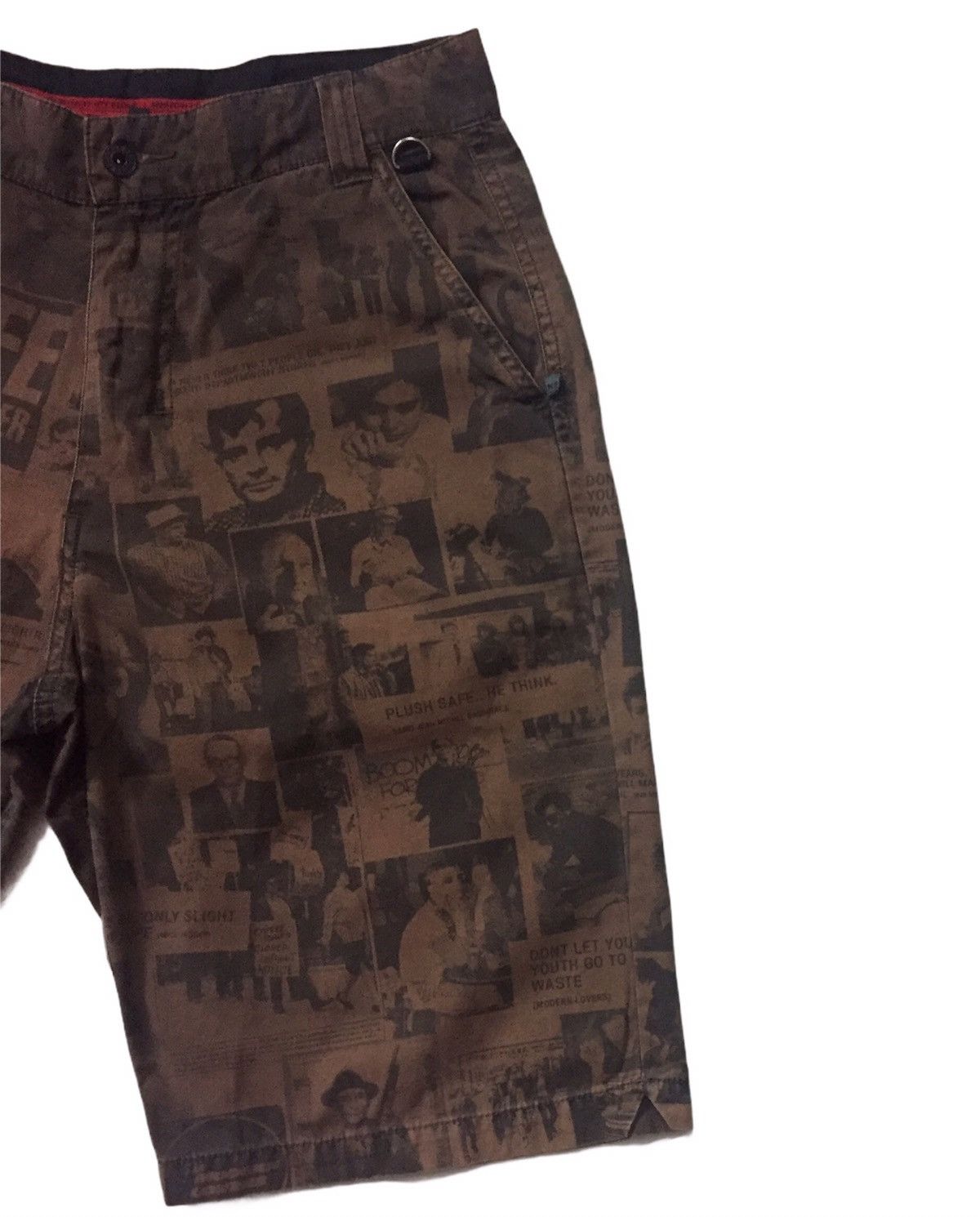 Andy Warhol ART & QUOTES BY ANDY WARHOL JOHNNY DEPP JMB SHORT PANTS Size US 31 - 4 Thumbnail