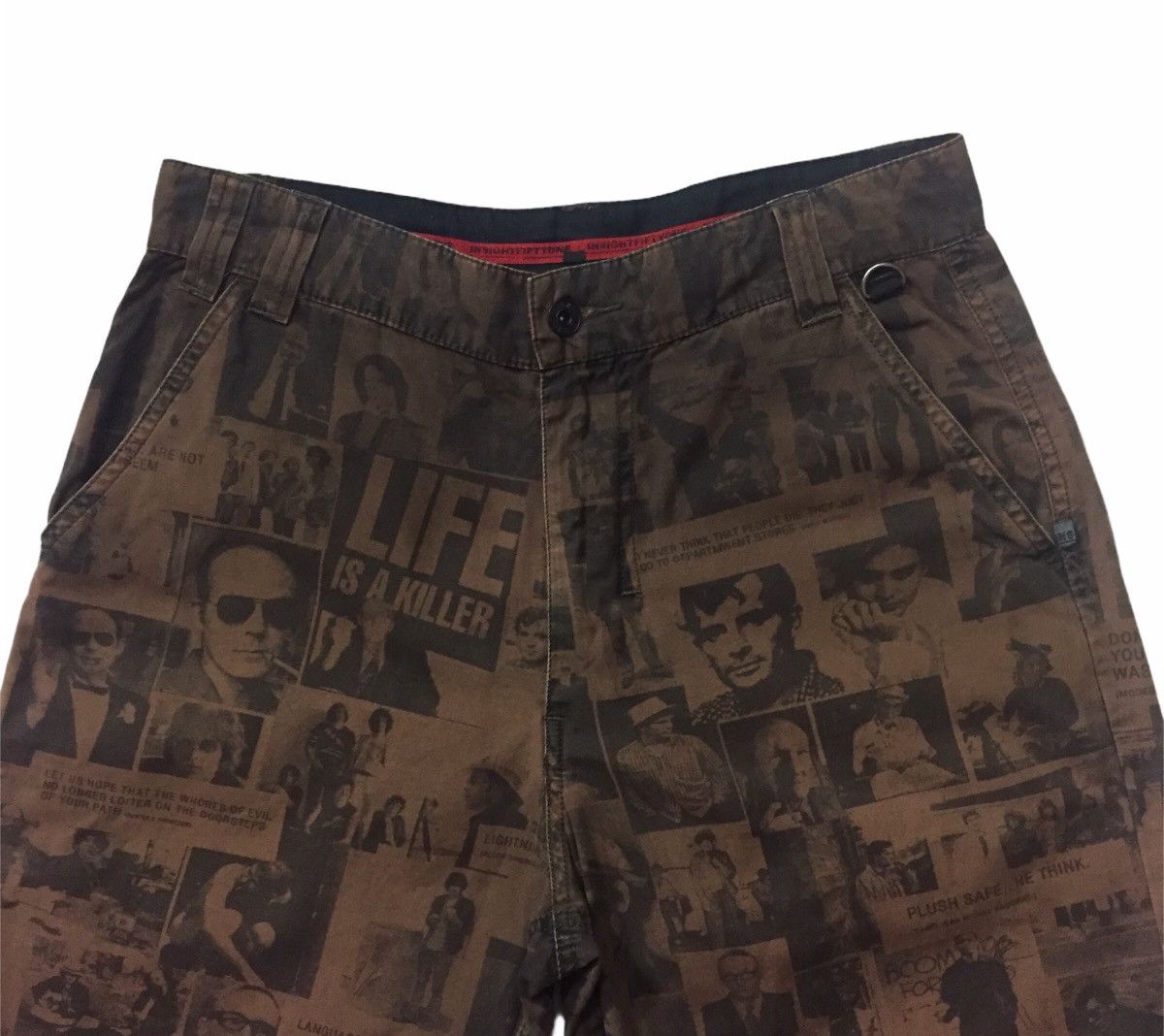 Andy Warhol ART & QUOTES BY ANDY WARHOL JOHNNY DEPP JMB SHORT PANTS Size US 31 - 2 Thumbnail