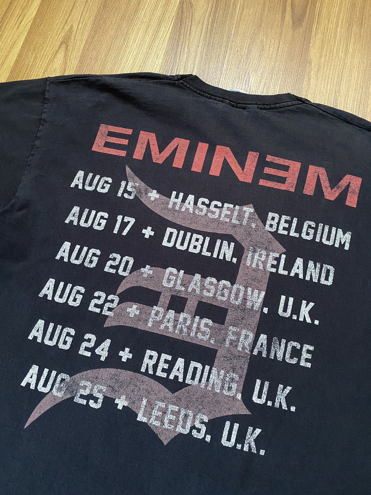 Band Tees Eminem Detroit Tour Rap T Shirt Tee Y2K Snoop Dogg Size US M / EU 48-50 / 2 - 5 Thumbnail