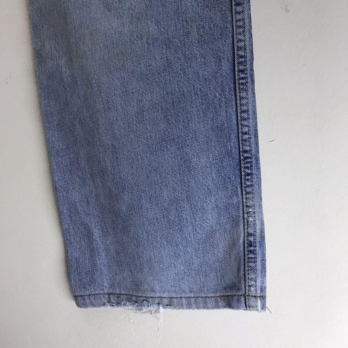 Levi's Levis 501 Distressed Denim Jeans Size US 31 - 16 Thumbnail