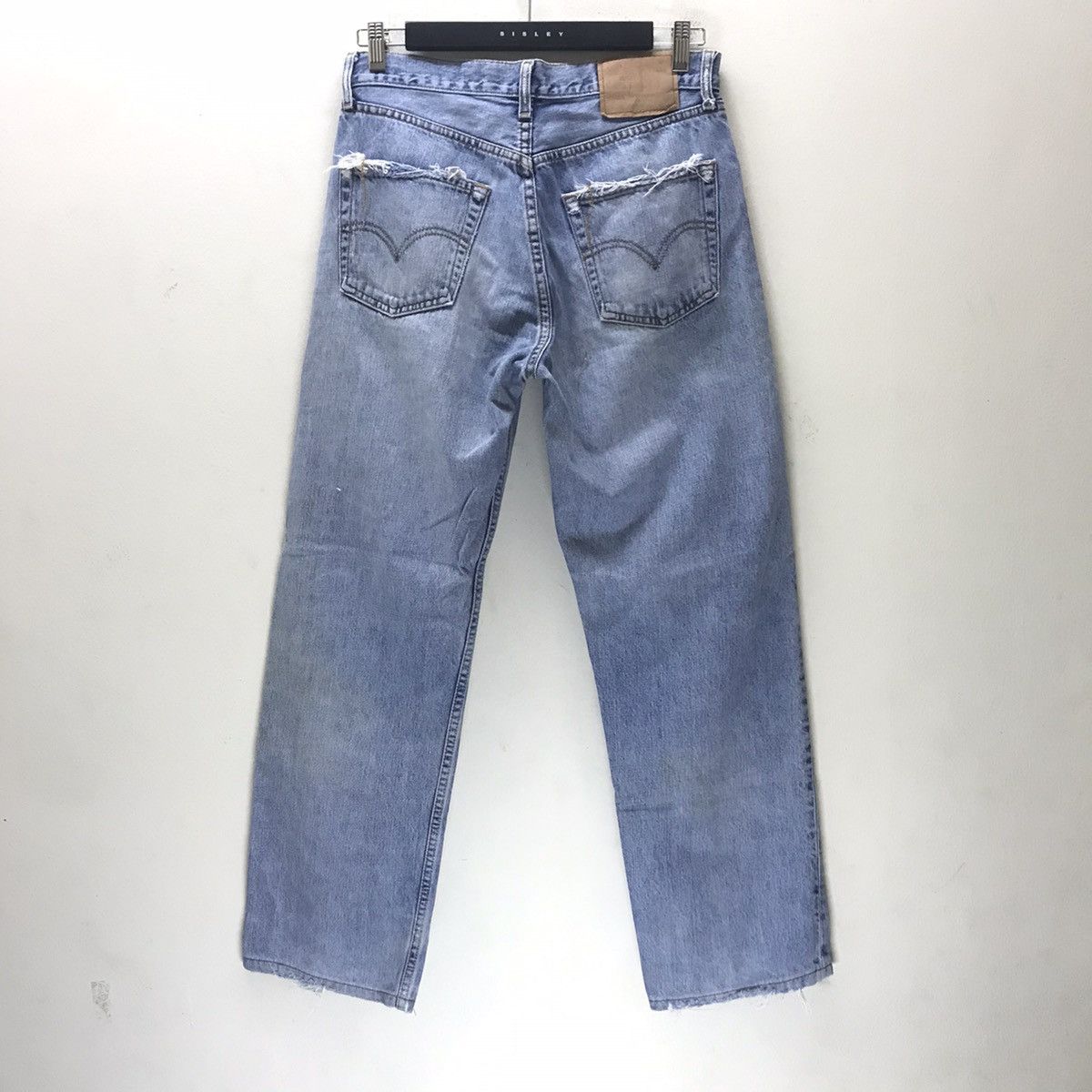 Levi's Levis 501 Distressed Denim Jeans Size US 31 - 10 Thumbnail