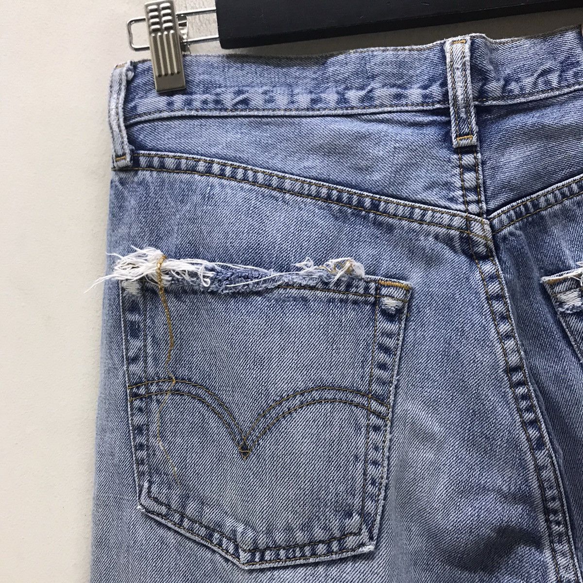 Levi's Levis 501 Distressed Denim Jeans Size US 31 - 12 Thumbnail