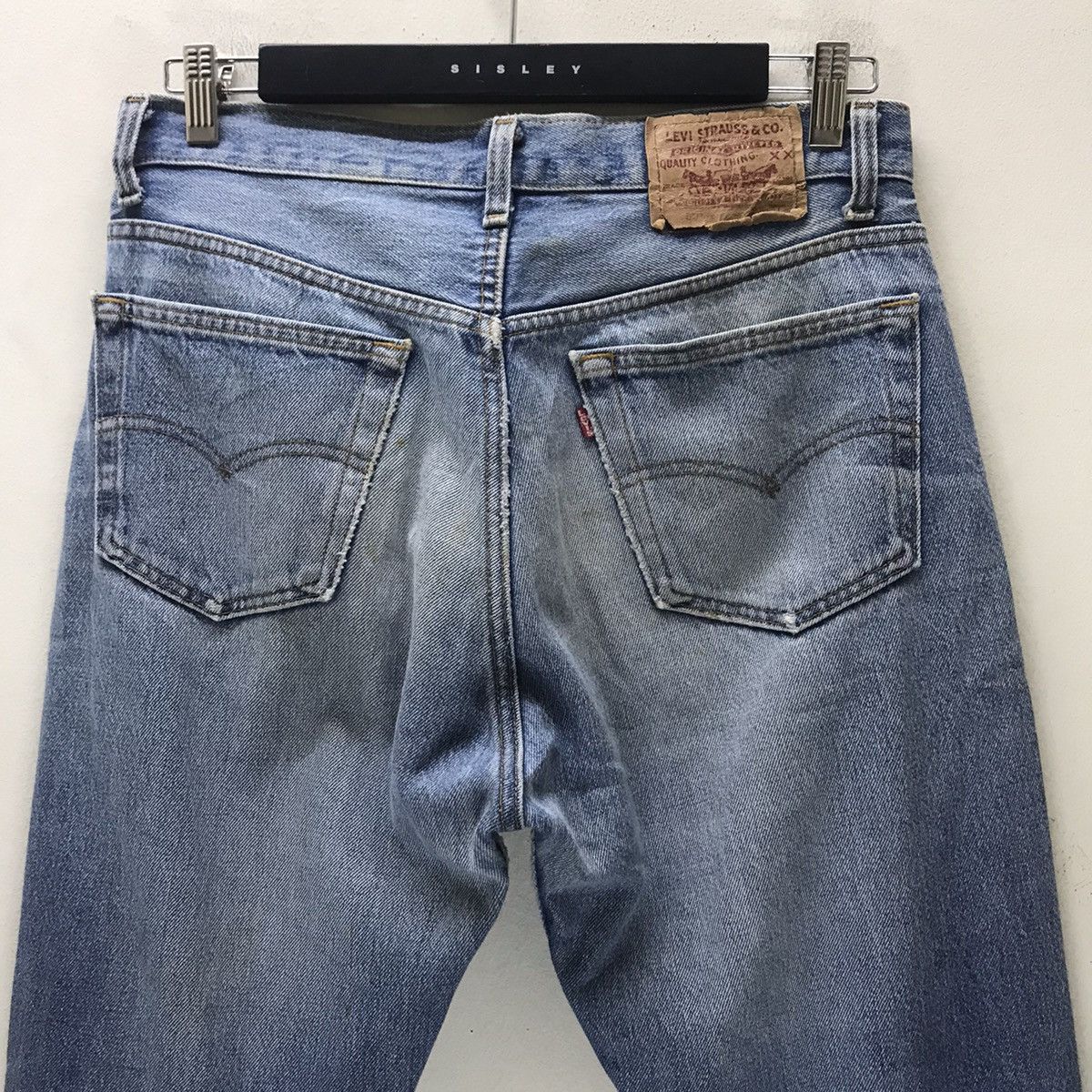 Levi's Vintage Levis 501xx Distressed Denim Nice Faded Size US 32 / EU 48 - 11 Thumbnail