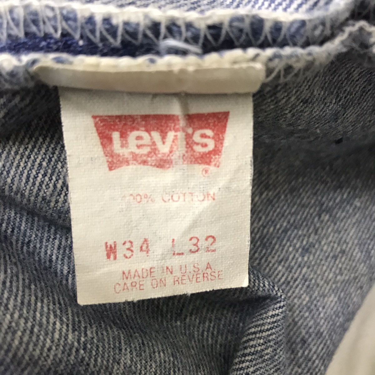Levi's Vintage Levis 501xx Distressed Denim Nice Faded Size US 32 / EU 48 - 20 Thumbnail