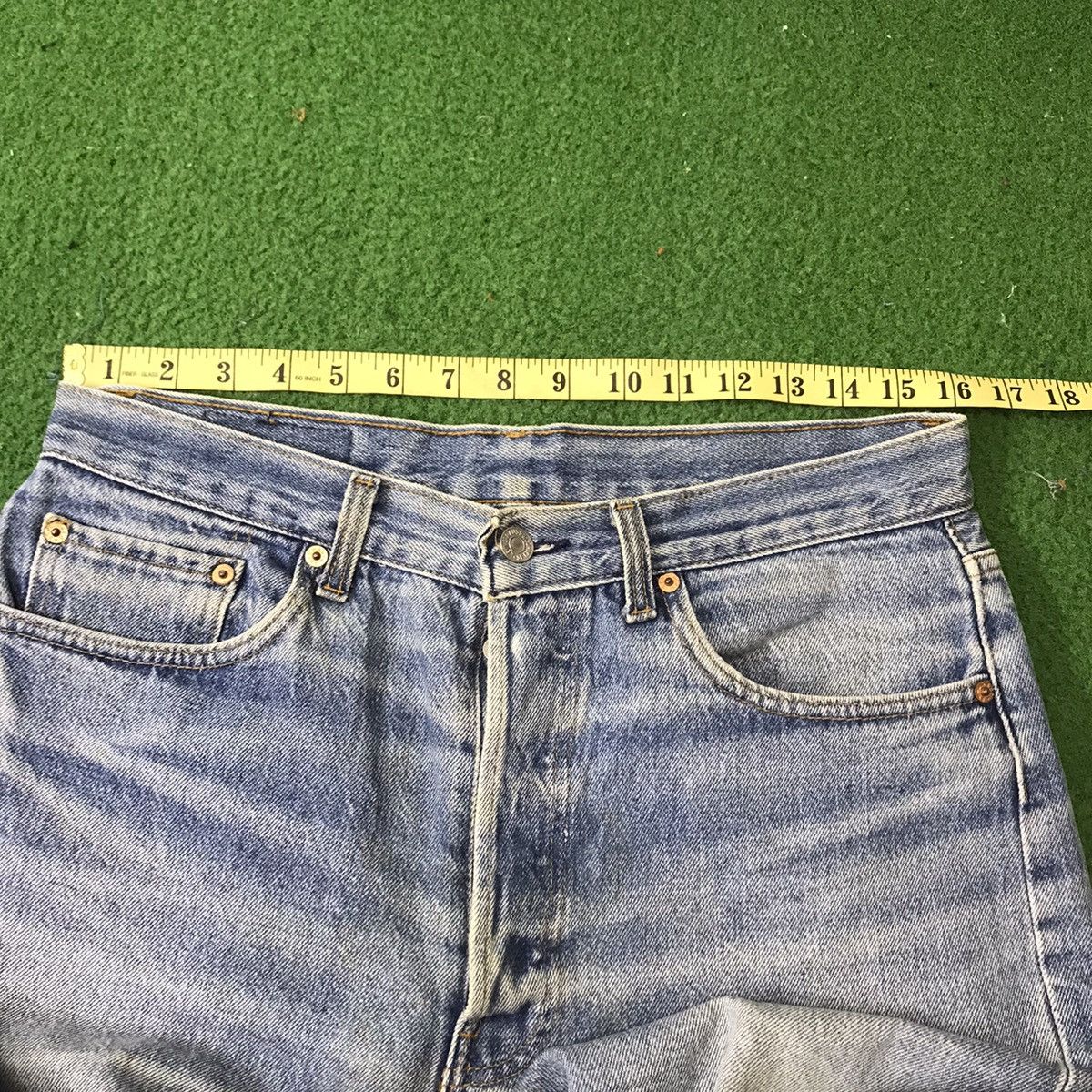 Levi's Vintage Levis 501xx Distressed Denim Nice Faded Size US 32 / EU 48 - 22 Thumbnail