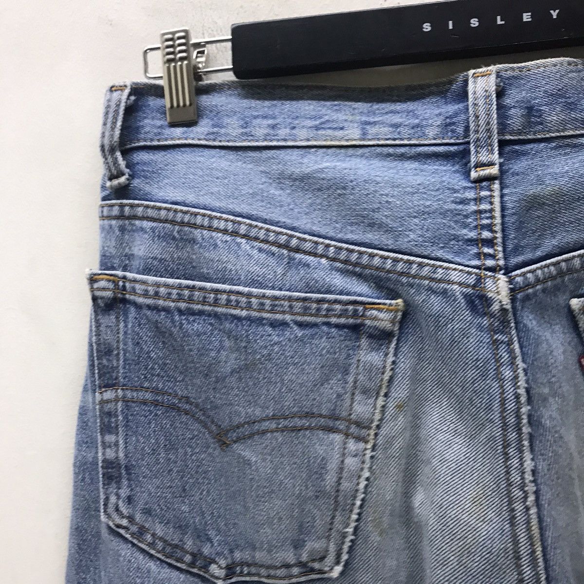 Levi's Vintage Levis 501xx Distressed Denim Nice Faded Size US 32 / EU 48 - 12 Thumbnail