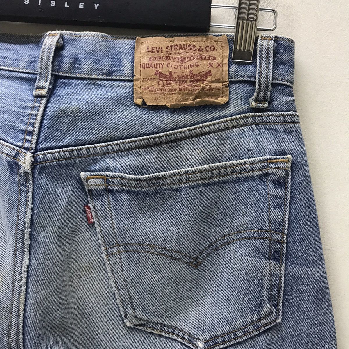 Levi's Vintage Levis 501xx Distressed Denim Nice Faded Size US 32 / EU 48 - 13 Thumbnail
