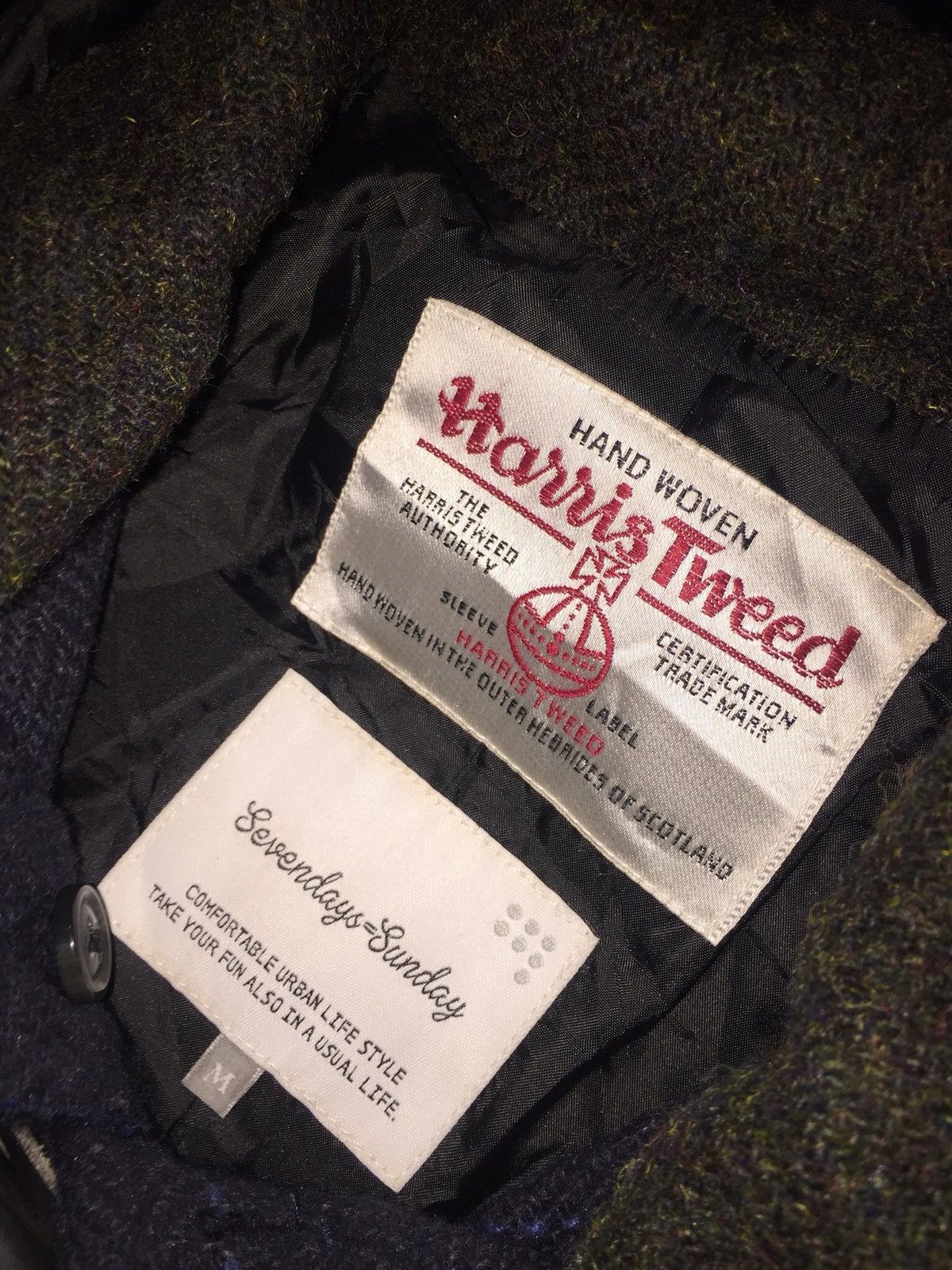 Harris Tweed × Vivienne Westwood Rare Harris tweed wool parkas tiger teeth Size US M / EU 48-50 / 2 - 3 Thumbnail