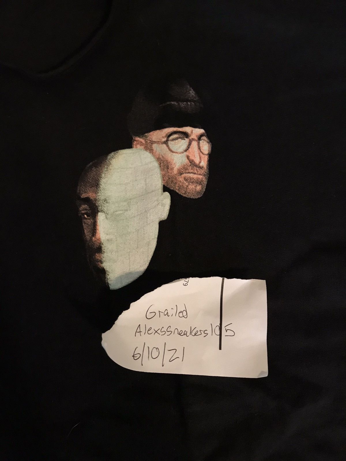 Band Tees Freddie Gibbs x Alchemist ALC Alfredo Pasta Hoodie Black L Size US L / EU 52-54 / 3 - 7 Thumbnail