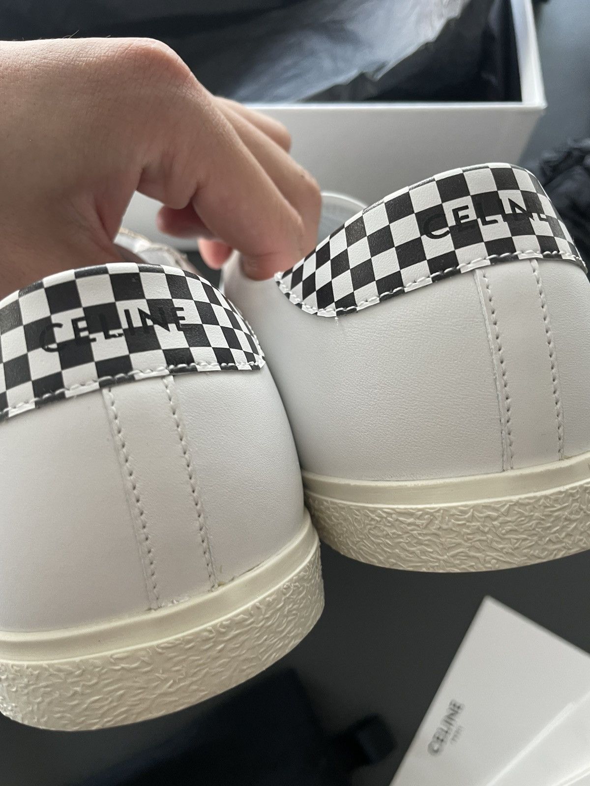 Celine × Hedi Slimane Super Runway Triomphe Celine Sneaker Brand New Size US 9 / EU 42 - 4 Thumbnail