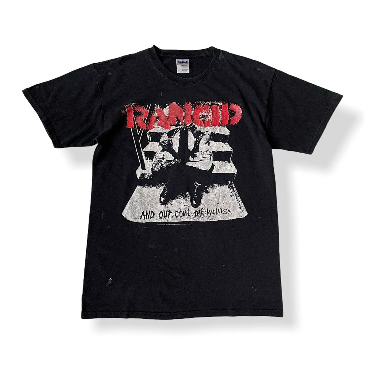 Vintage Rancid band tees 2005 made in England Grailed