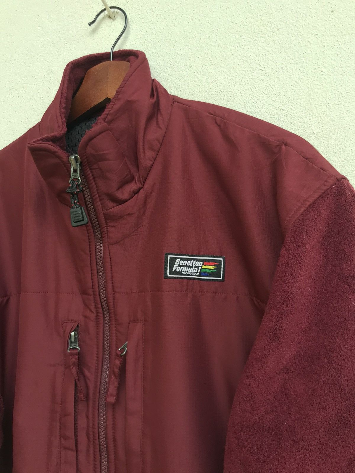 Benetton × Sports Specialties × Vintage Vintage Benetton Formula 1 Racing Team Fleece Jacket Size US M / EU 48-50 / 2 - 8 Thumbnail