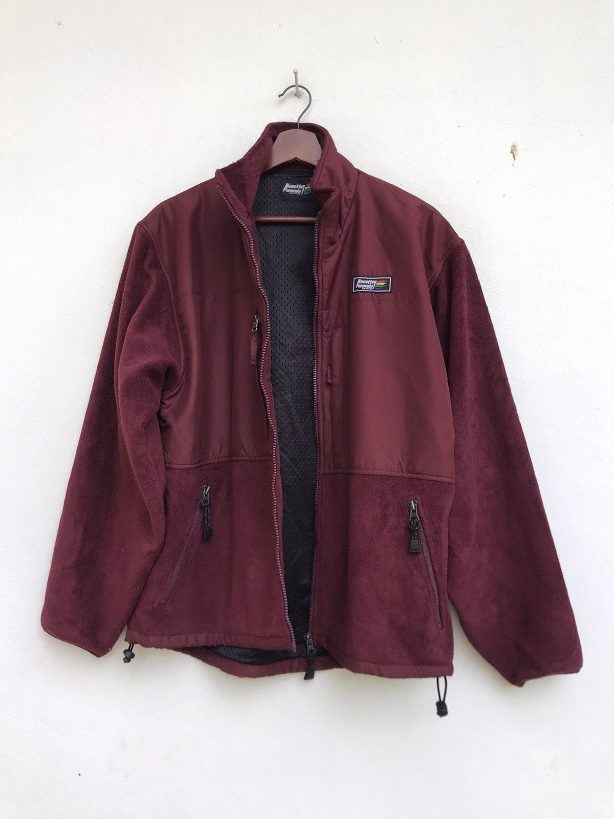 Benetton × Sports Specialties × Vintage Vintage Benetton Formula 1 Racing Team Fleece Jacket Size US M / EU 48-50 / 2 - 3 Thumbnail