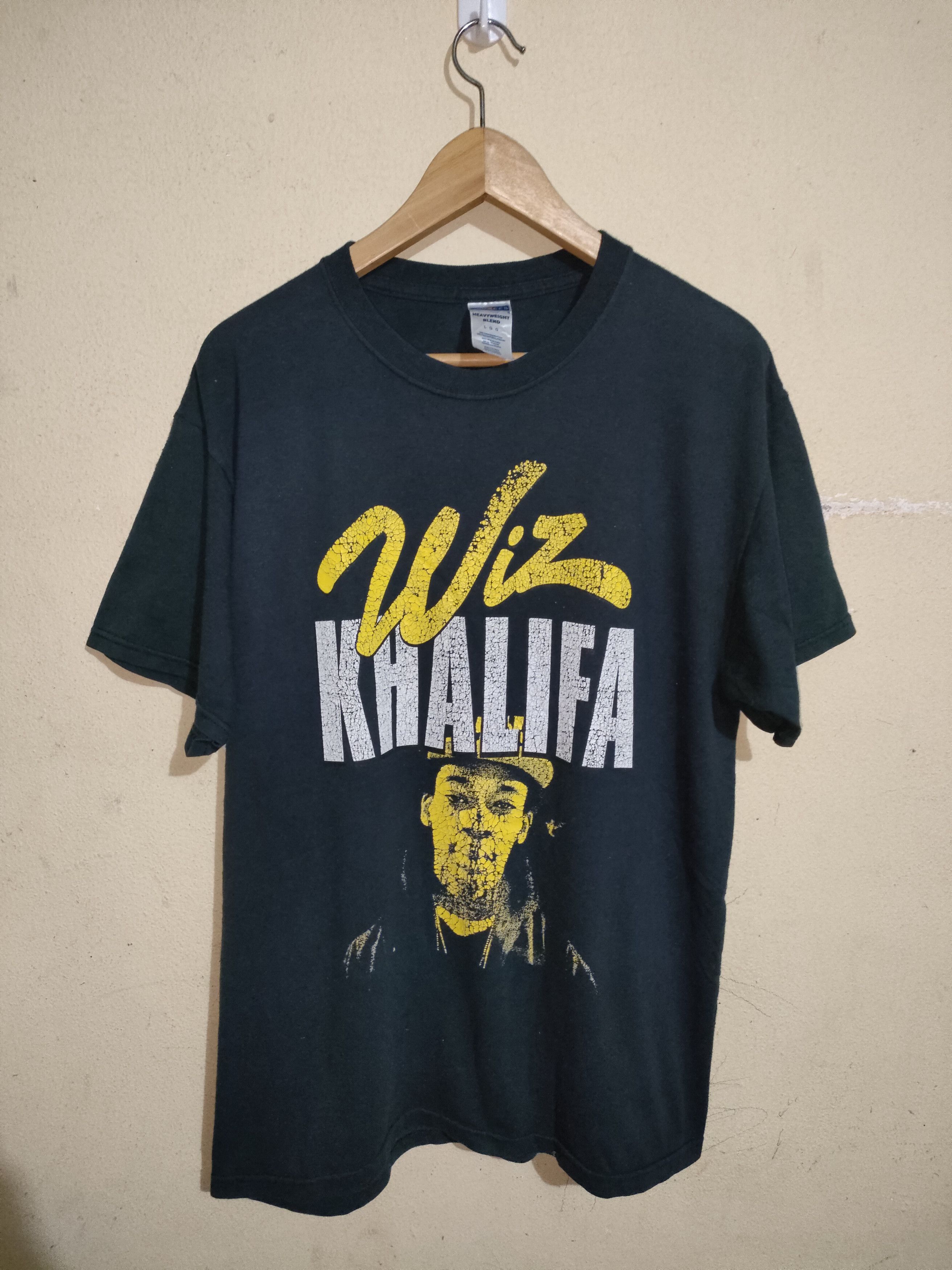 Rap Tees × Wiz Khalifa Vintage Y2K Wiz Khalifa Tees Size US L / EU 52-54 / 3 - 1 Thumbnail