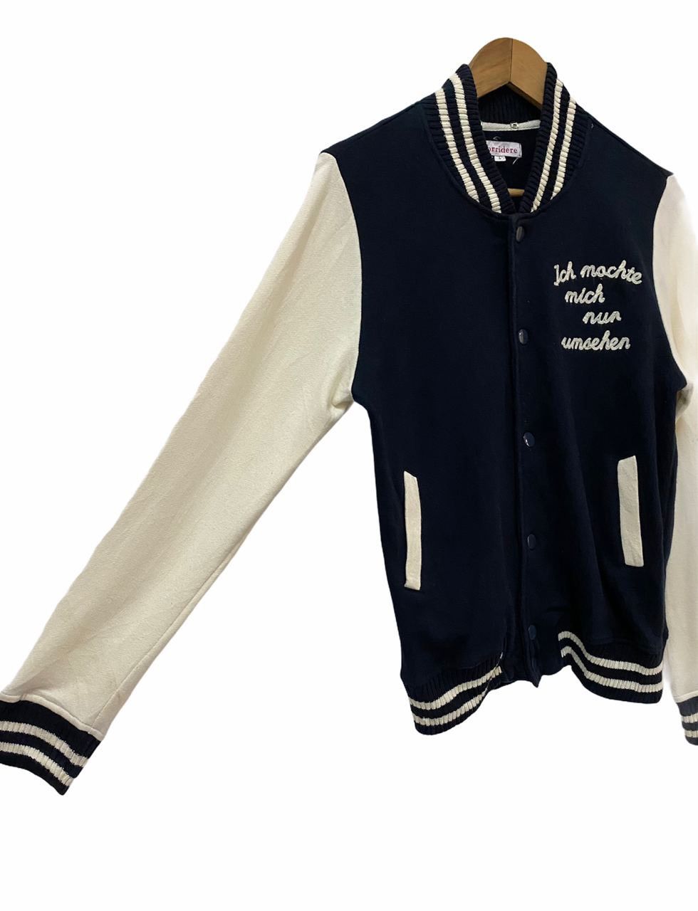 Japanese Brand × Vintage Vintage Japanese Patchwork Varsity Jacket Size US S / EU 44-46 / 1 - 6 Thumbnail
