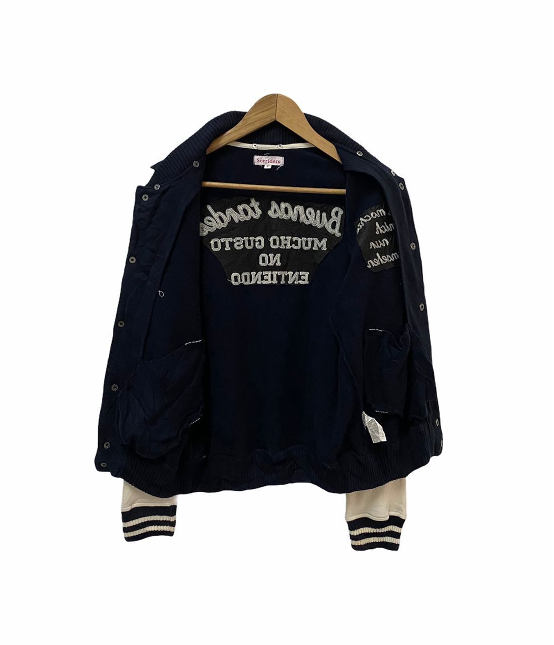 Japanese Brand × Vintage Vintage Japanese Patchwork Varsity Jacket Size US S / EU 44-46 / 1 - 7 Thumbnail