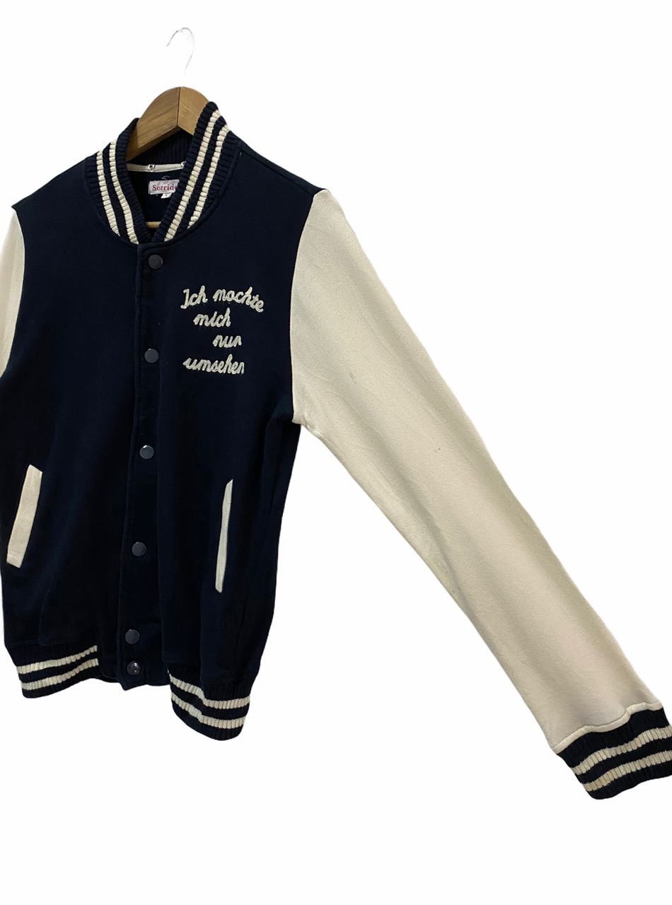Japanese Brand × Vintage Vintage Japanese Patchwork Varsity Jacket Size US S / EU 44-46 / 1 - 5 Thumbnail