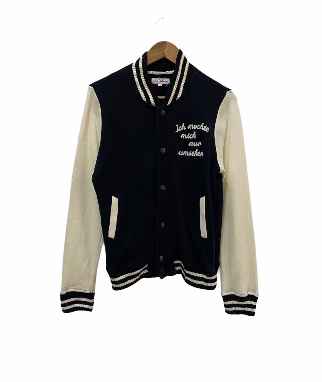 Japanese Brand × Vintage Vintage Japanese Patchwork Varsity Jacket Size US S / EU 44-46 / 1 - 3 Thumbnail