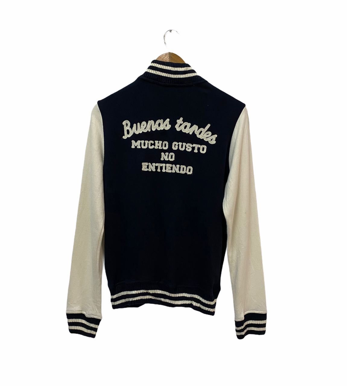 Japanese Brand × Vintage Vintage Japanese Patchwork Varsity Jacket Size US S / EU 44-46 / 1 - 8 Thumbnail