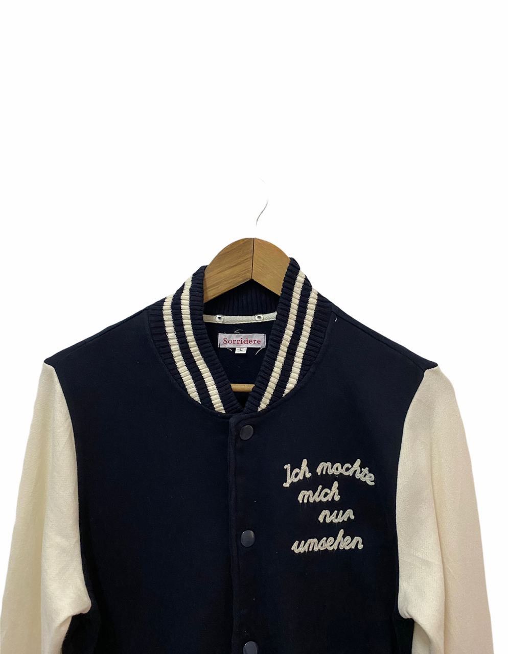 Japanese Brand × Vintage Vintage Japanese Patchwork Varsity Jacket Size US S / EU 44-46 / 1 - 4 Thumbnail