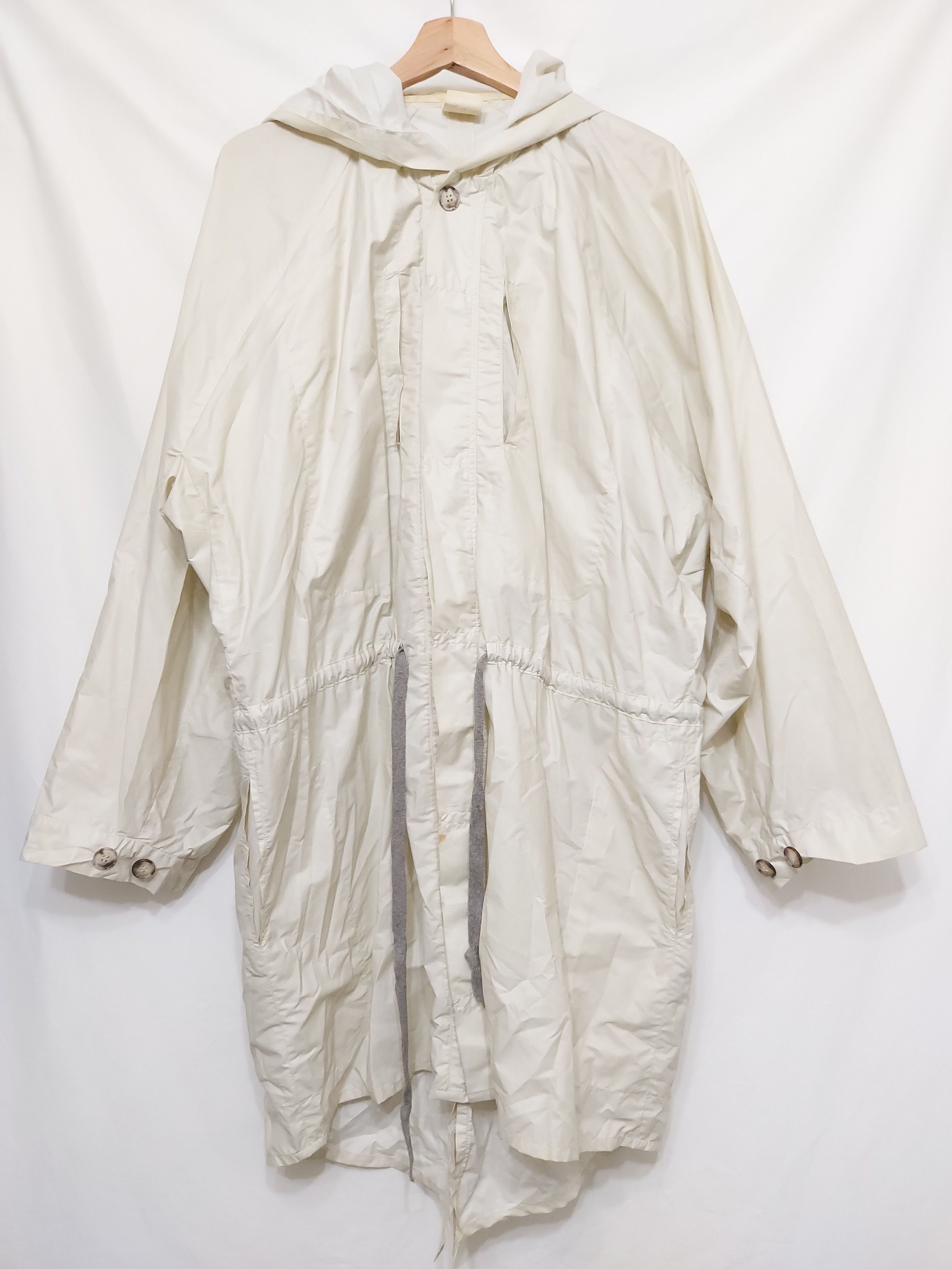 Jan Jan Van Essche Beige Hooded Fishtail Parka Size US M / EU 48-50 / 2 - 1 Thumbnail