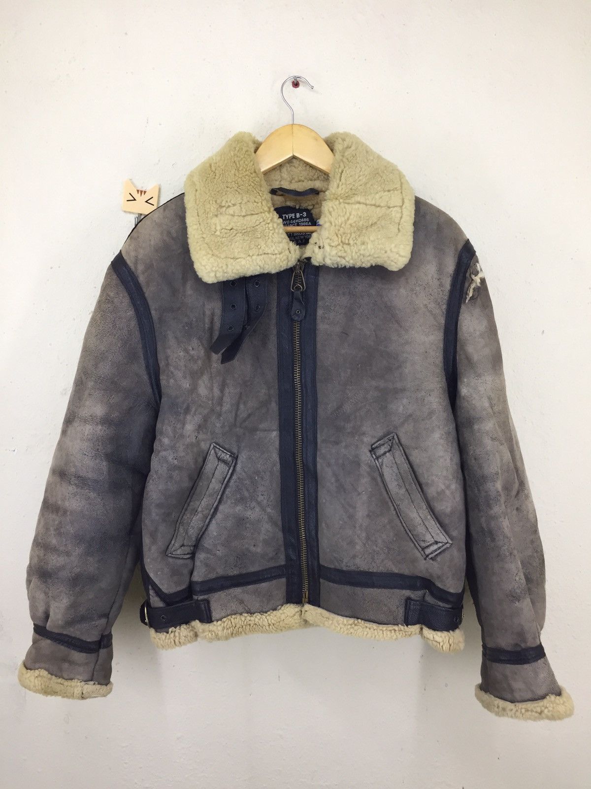 名作モデル '米国製' SCHOTT BROS. INC. TYPE B-3 Schott N.Y.C（ショット） SCHOTT 257S B-3 シープスキン ボマー