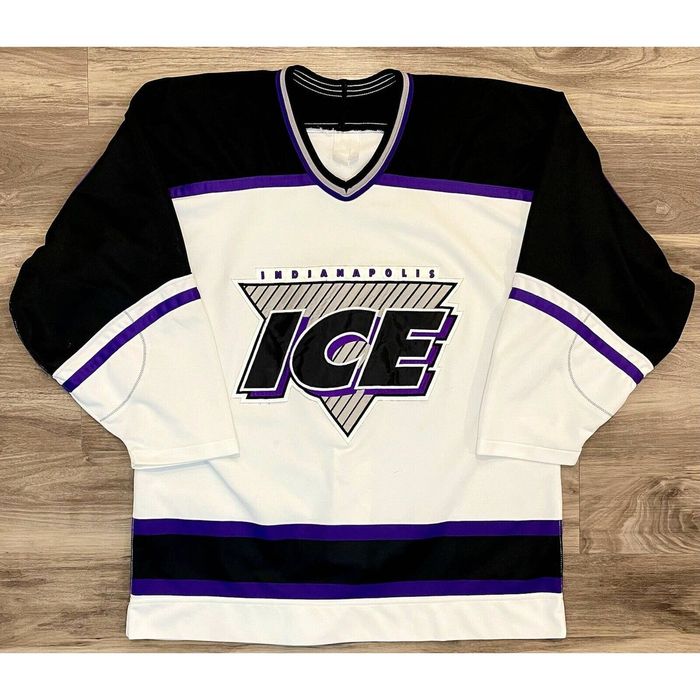Other Indianapolis Ice Authentic IHL Hockey Jersey Bauer Vintage Grailed