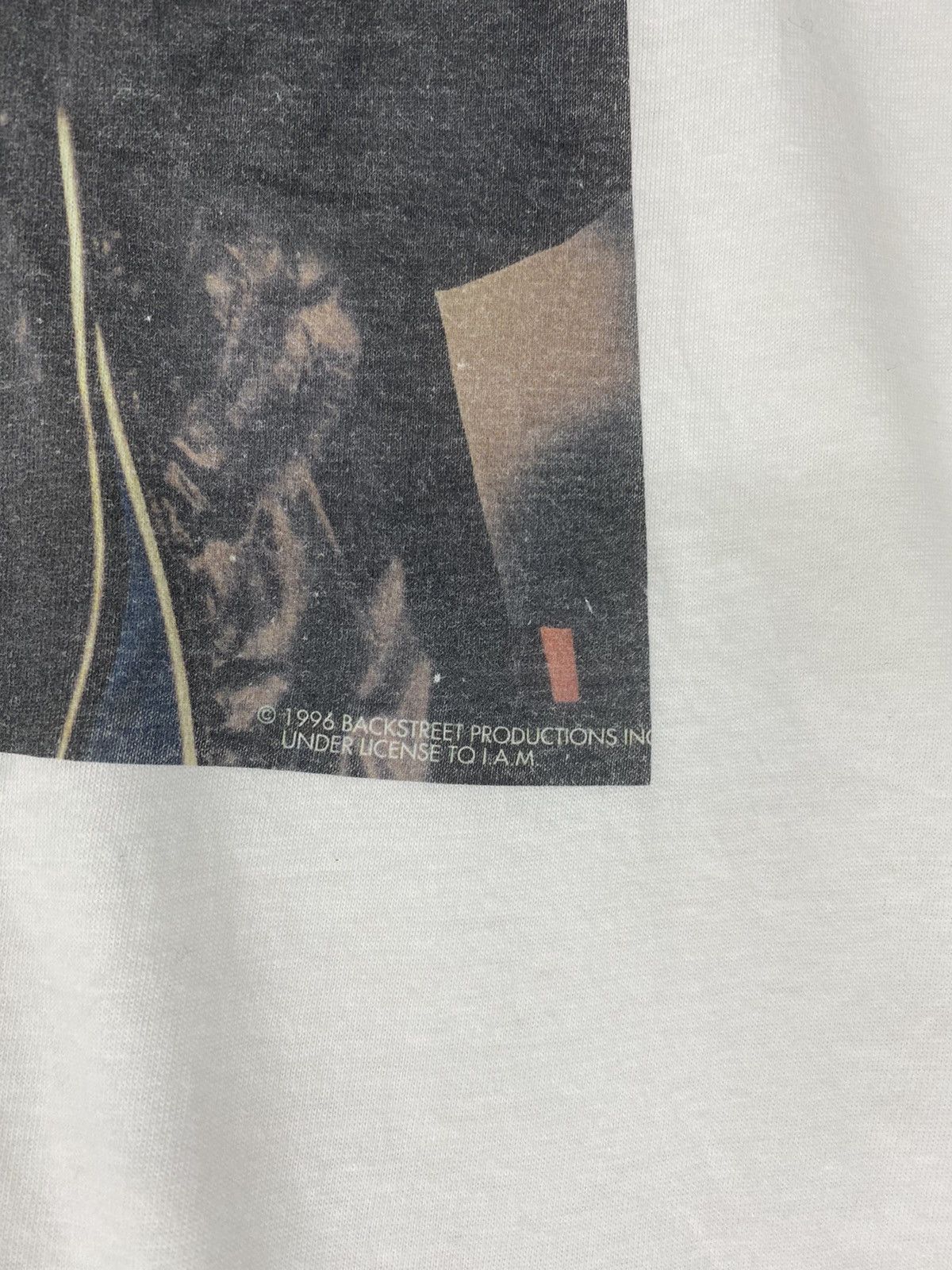 Band Tees Vintage rare 1995 Backstreet Boys Nick by Fryderyk Gabowicz Size US L / EU 52-54 / 3 - 4 Thumbnail