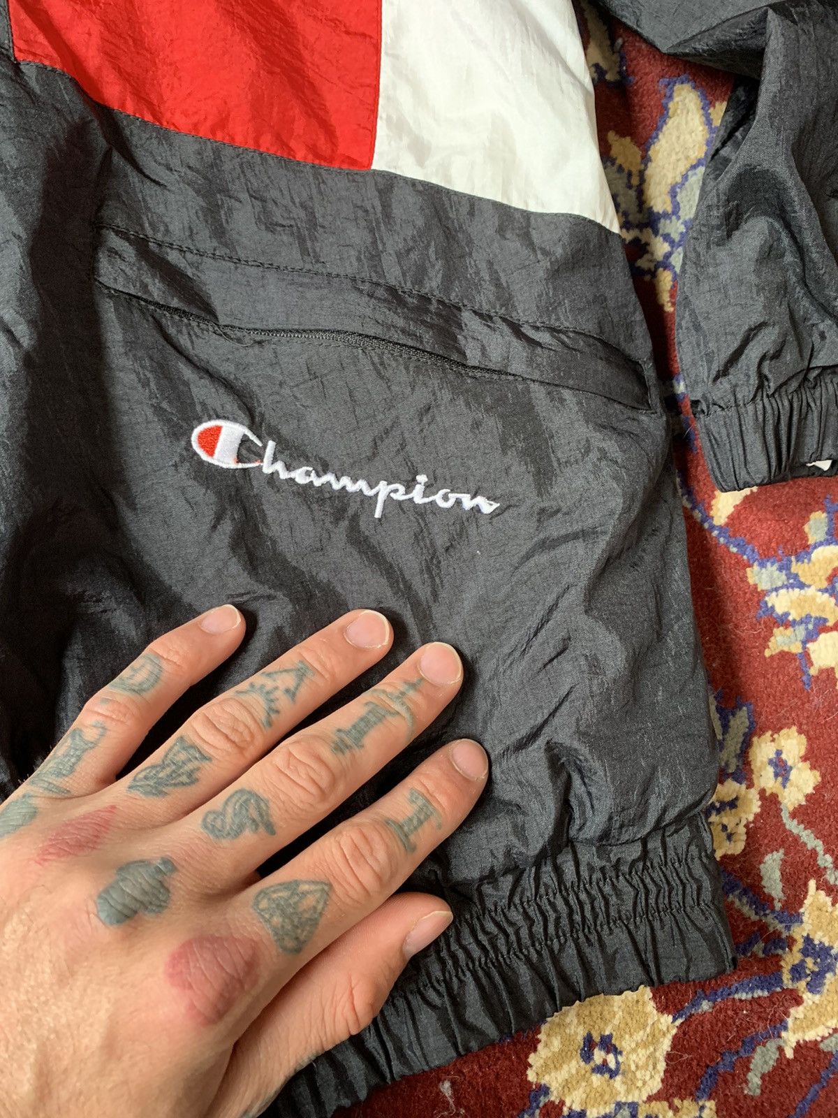 Champion Vintage Champion Windbreaker XL Size US XL / EU 56 / 4 - 2 Thumbnail