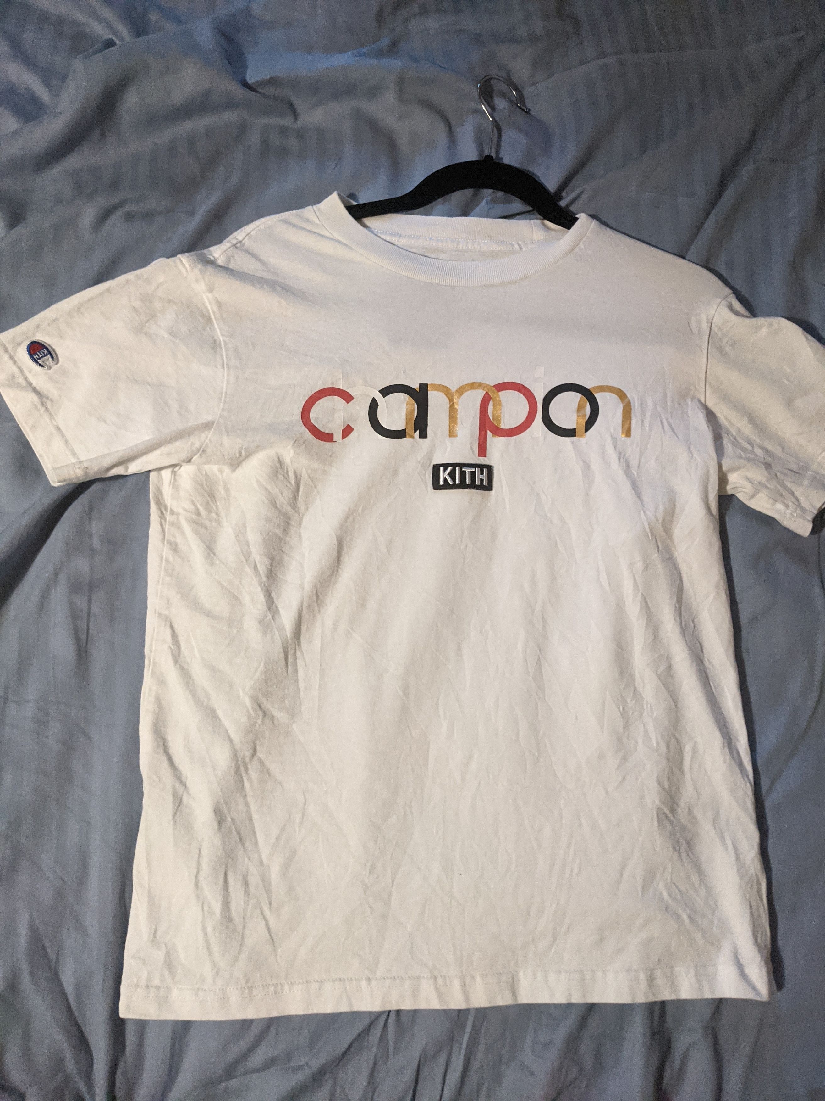 Kith champion double logo sale