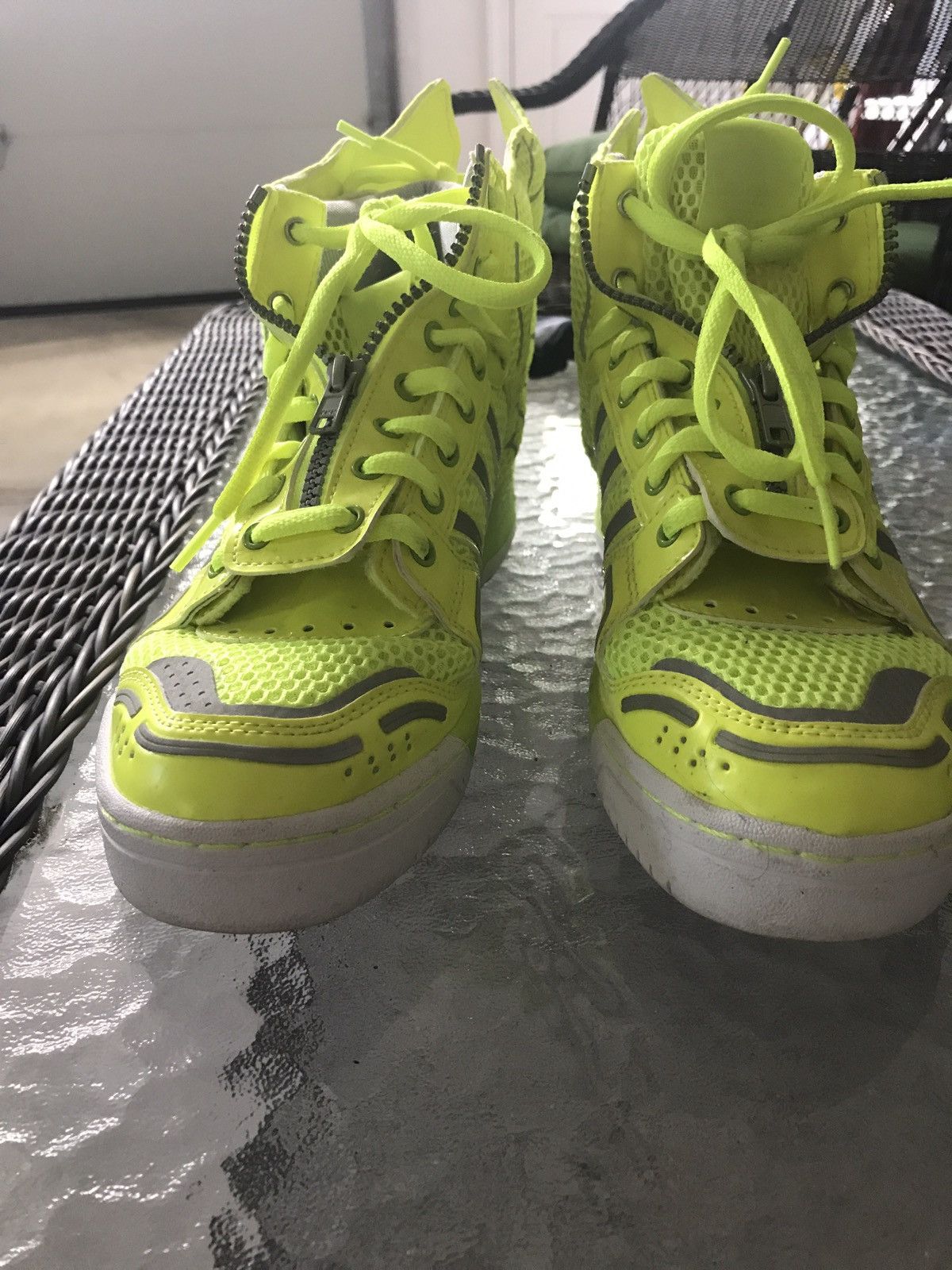 Jeremy Scott Jeremy Scott X Adidas Wing Shoes Size US 9 / EU 42 - 3 Thumbnail