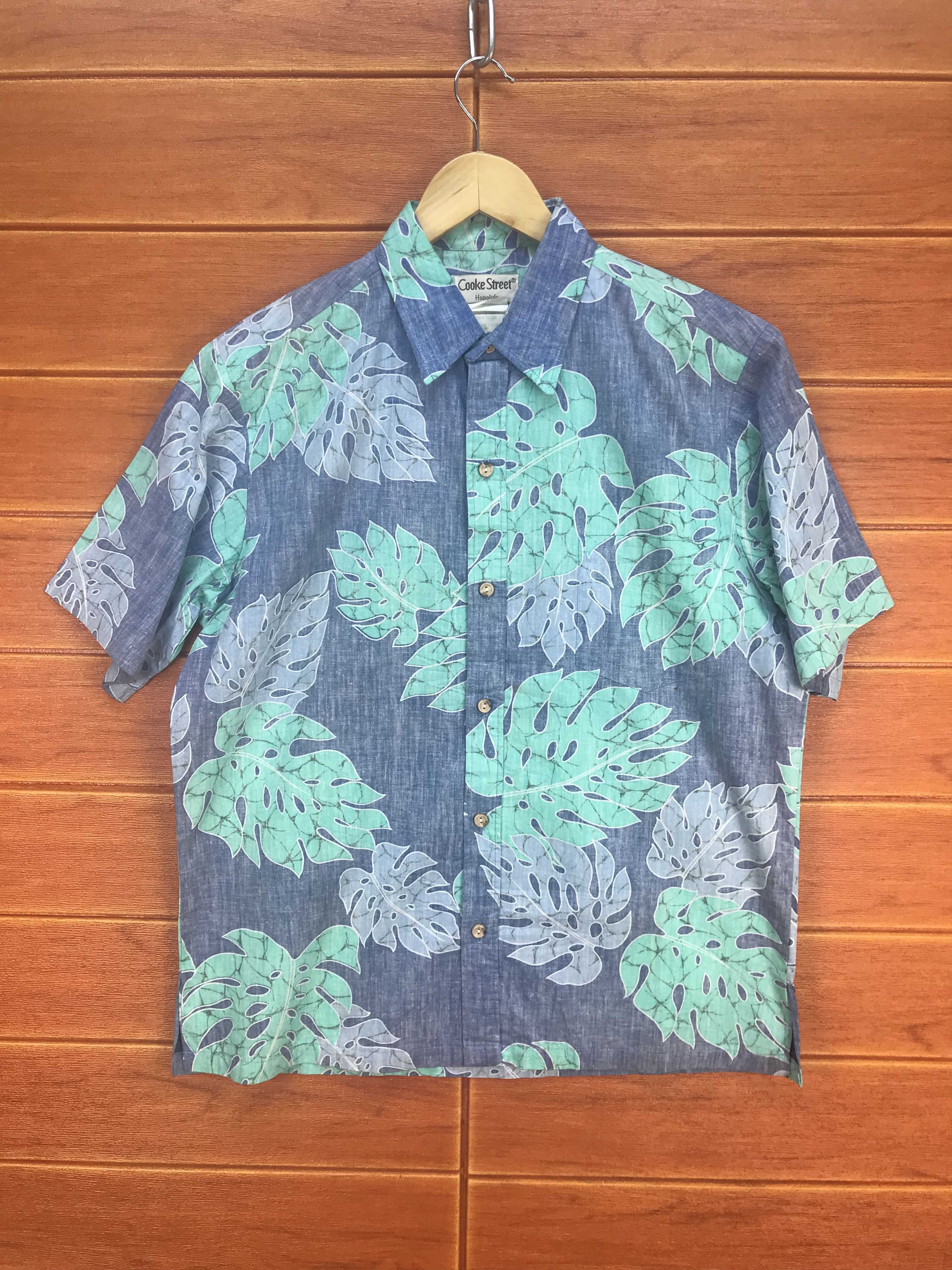 Vintage Vintage Hawaiian Cooke Street Honolulu Reverse Print Shirt Size US M / EU 48-50 / 2 - 1 Thumbnail