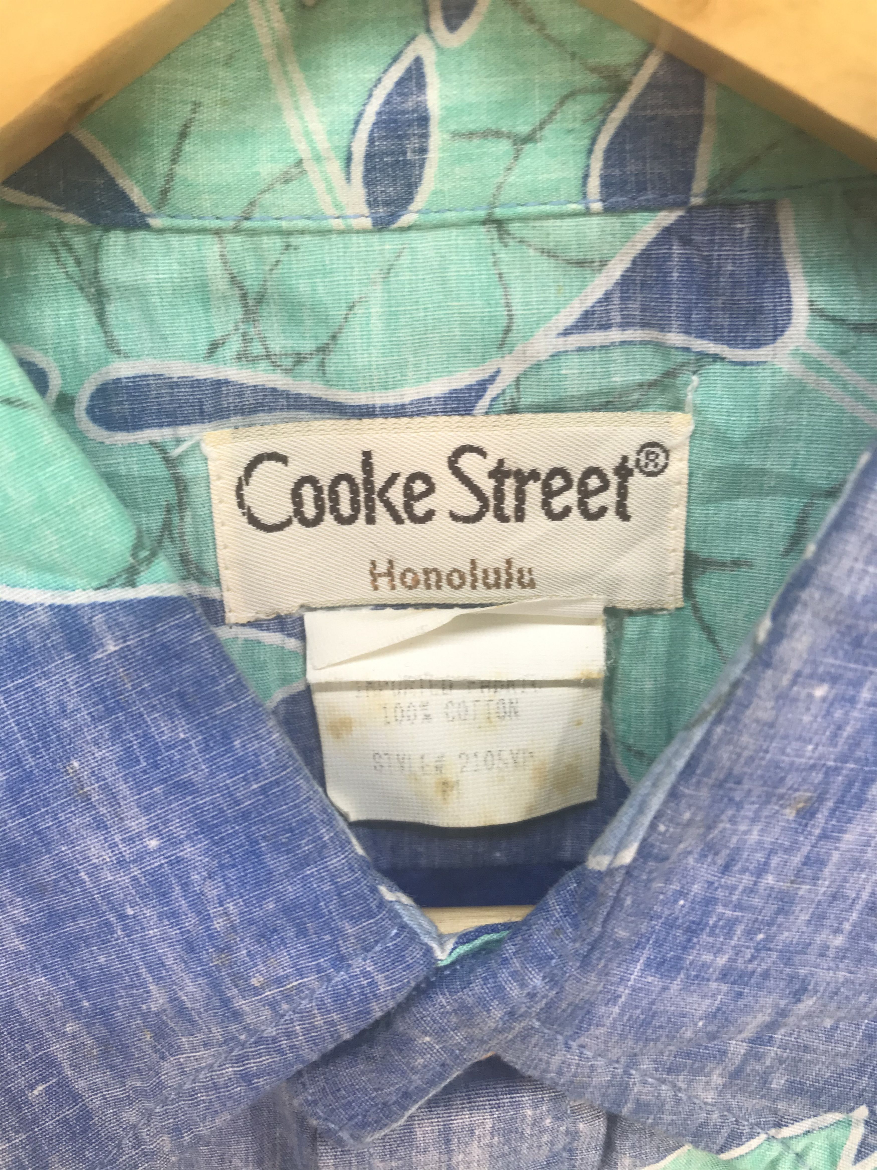 Vintage Vintage Hawaiian Cooke Street Honolulu Reverse Print Shirt Size US M / EU 48-50 / 2 - 6 Thumbnail