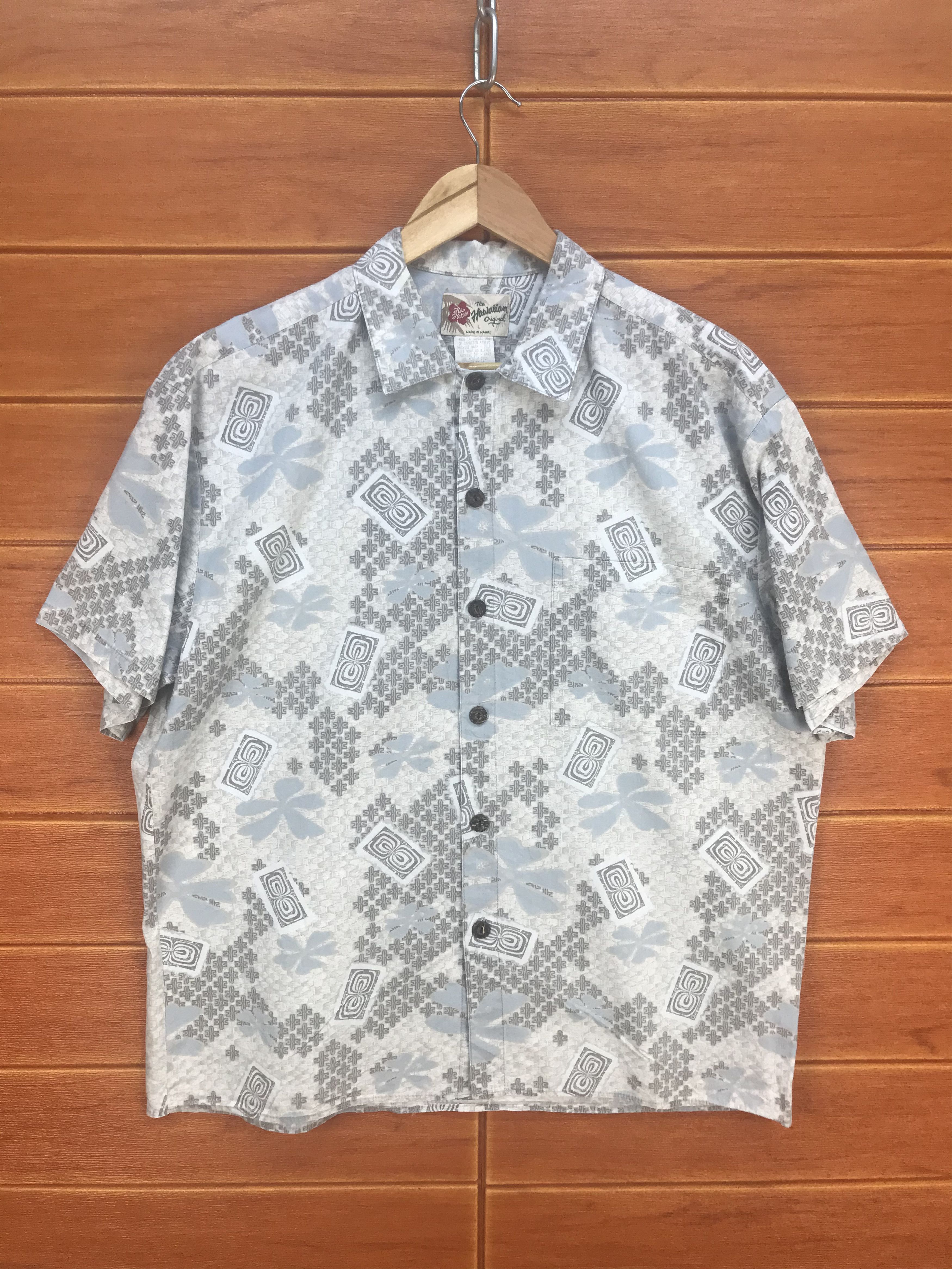 Vintage Vintage Hawaiian Hilo Hatties Aloha Shirt Size US L / EU 52-54 / 3 - 1 Thumbnail