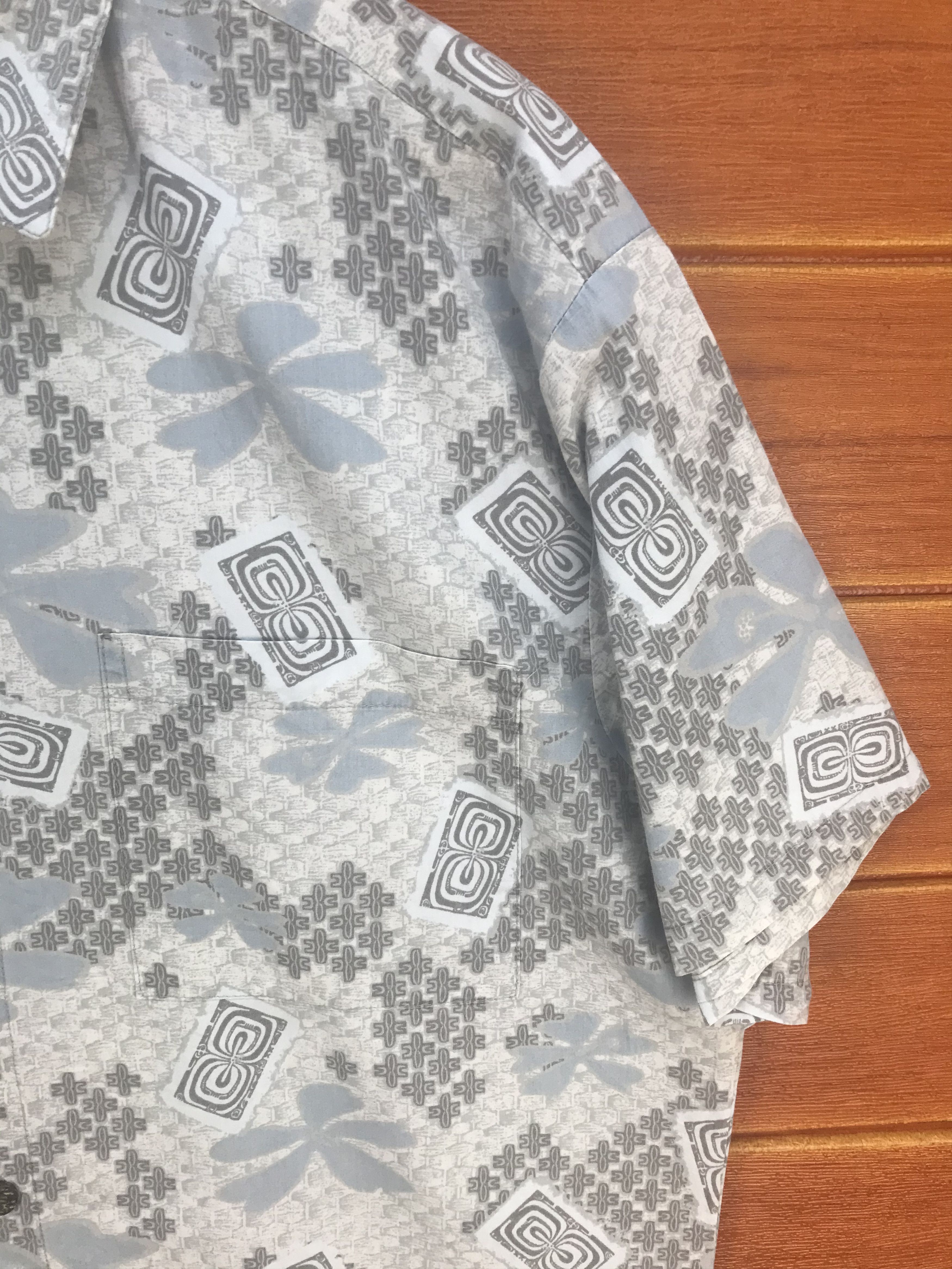 Vintage Vintage Hawaiian Hilo Hatties Aloha Shirt Size US L / EU 52-54 / 3 - 3 Thumbnail