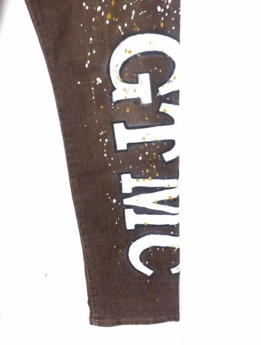 Japanese Brand Japanese Brand Edwin Painted Splash Denim Pant Size US 34 / EU 50 - 4 Thumbnail