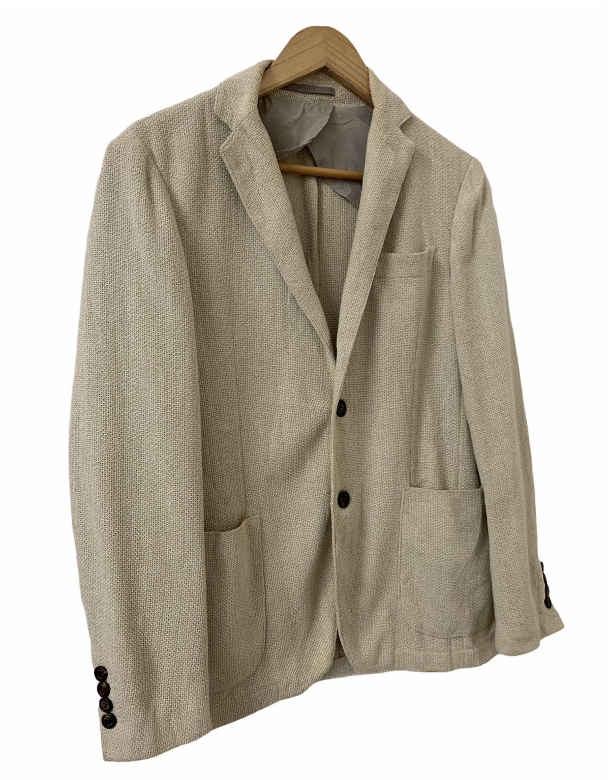 Eleventy ELEVENTY Wool Blazer Jacket Size US S / EU 44-46 / 1 - 2 Thumbnail