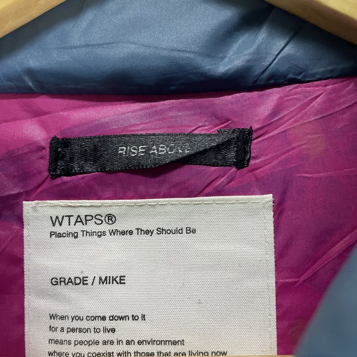 Wtaps ☀️WTAPS RISE ABOVE PUFFER DOWN VEST Size US M / EU 48-50 / 2 - 15 Thumbnail