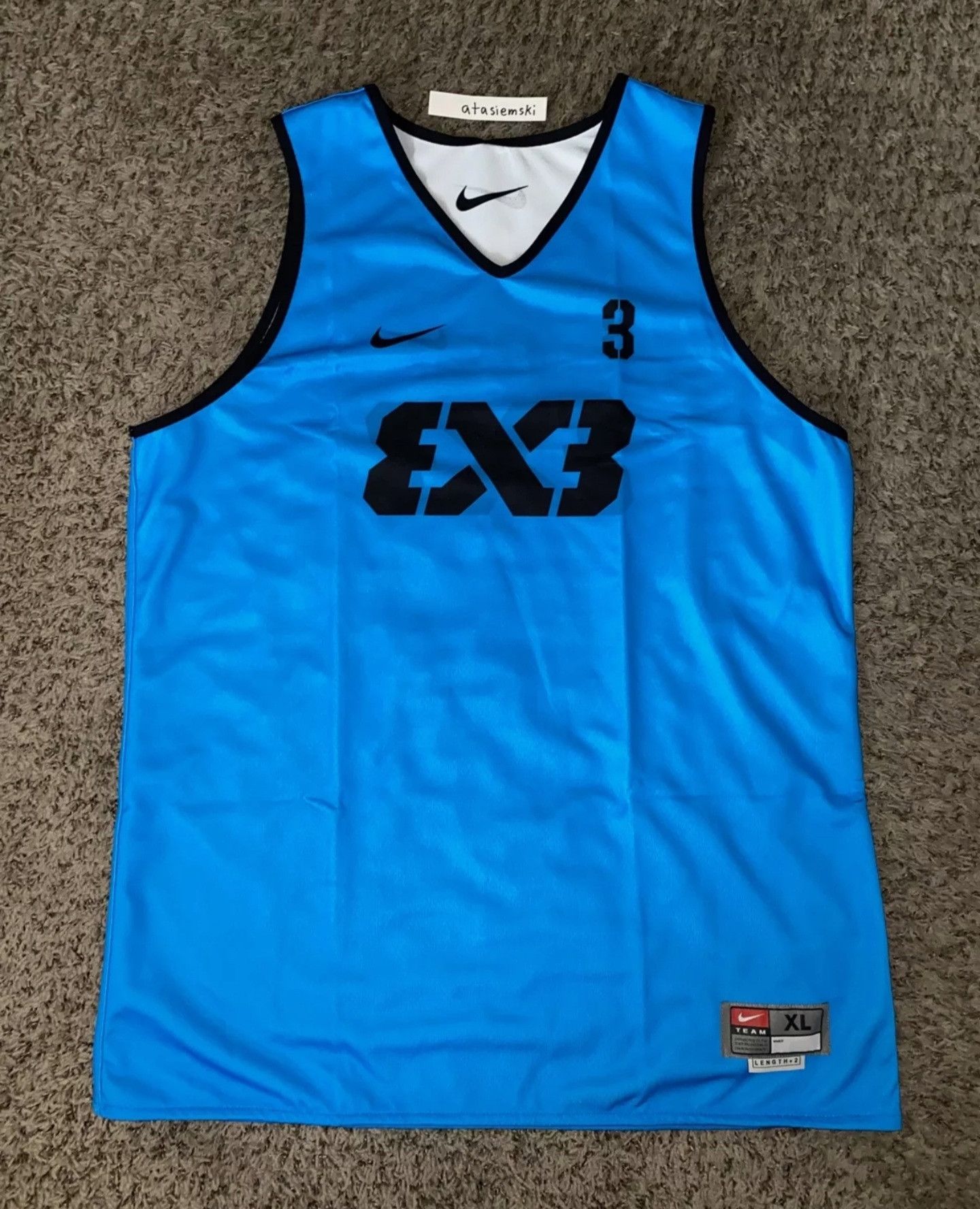 Nike Nike FIBA Team 3x3 Reversible Basketball Jersey 3 Grailed