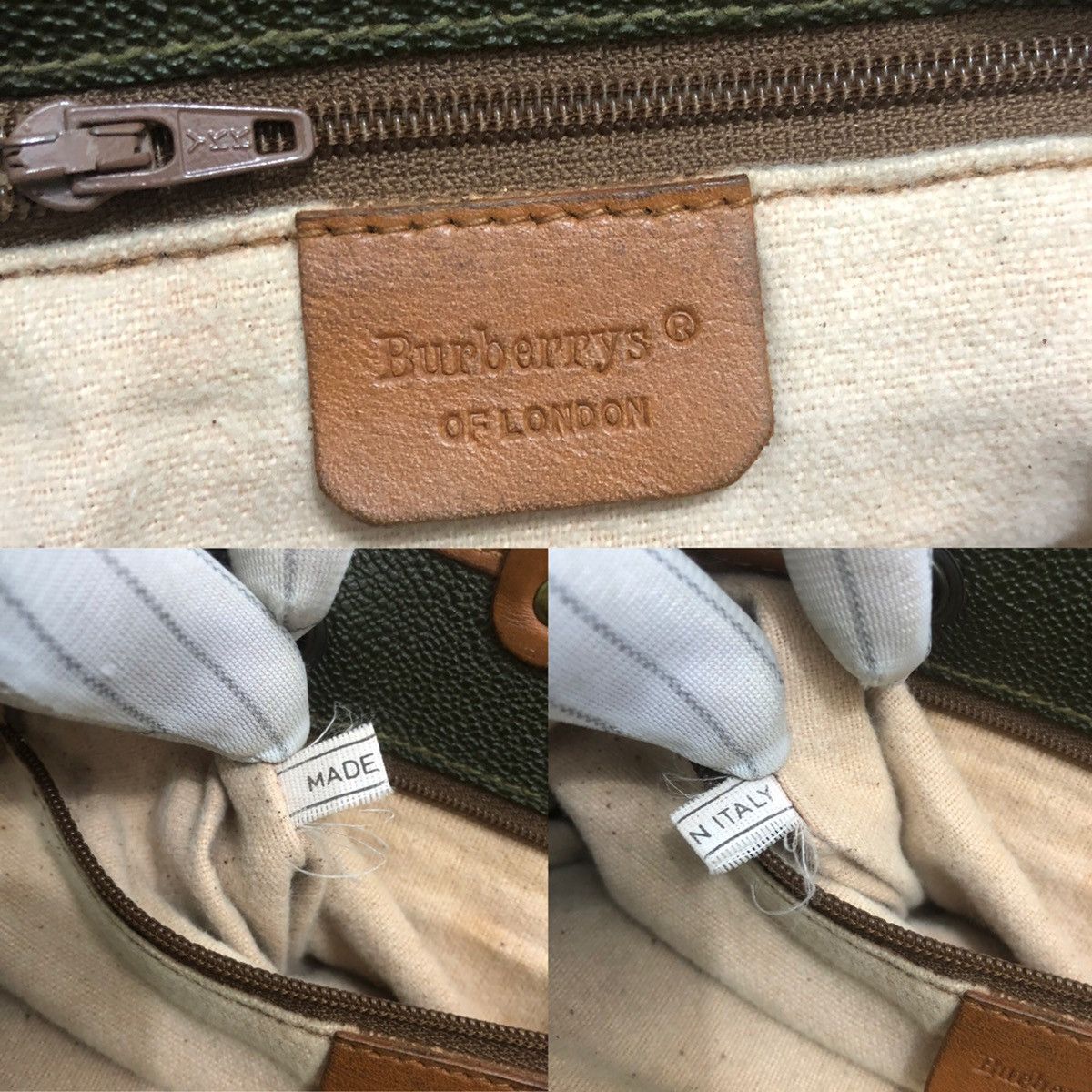 Burberry × Vintage Auth. Vintage Burberrys backpack Size ONE SIZE - 2 Thumbnail