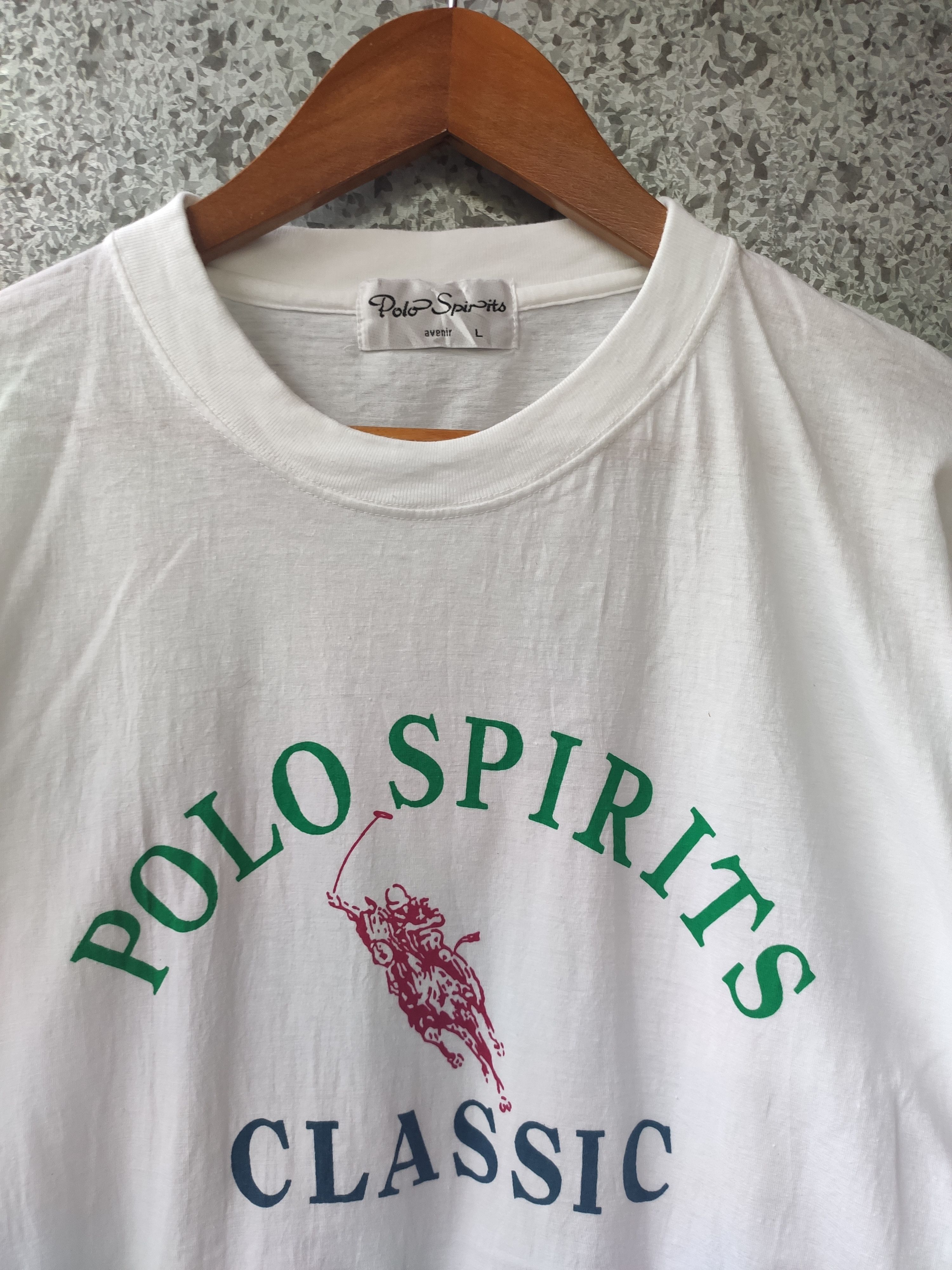 Beverly Hills Polo Club 🔥 Vintage 90s Vintage Polo Spirit Classic t shirt spell out Size US M / EU 48-50 / 2 - 2 Thumbnail