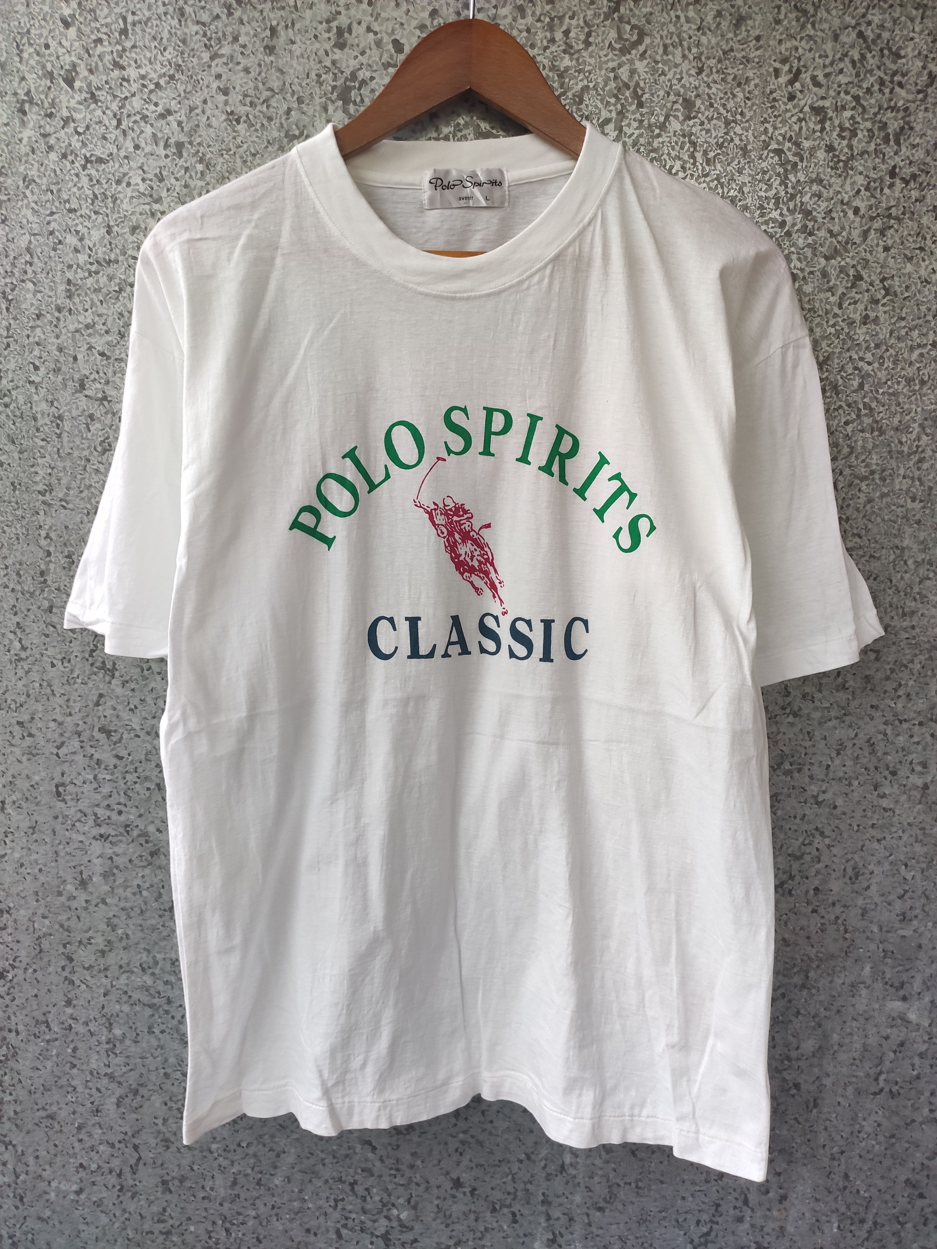 Beverly Hills Polo Club 🔥 Vintage 90s Vintage Polo Spirit Classic t shirt spell out Size US M / EU 48-50 / 2 - 1 Thumbnail
