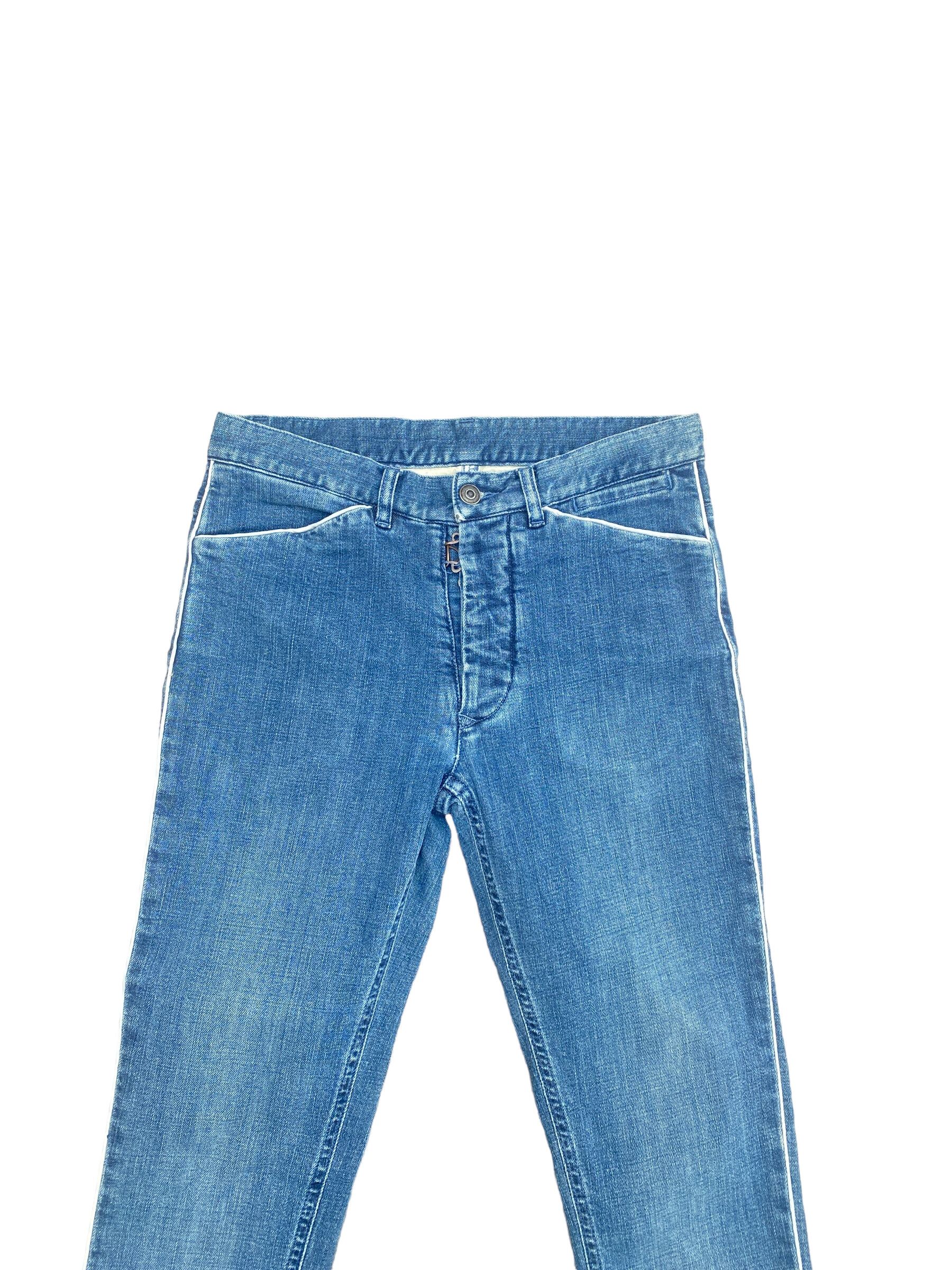 Maison Margiela SS 2008 Light blue denim jeans Size US 28 / EU 44 - 4 Thumbnail